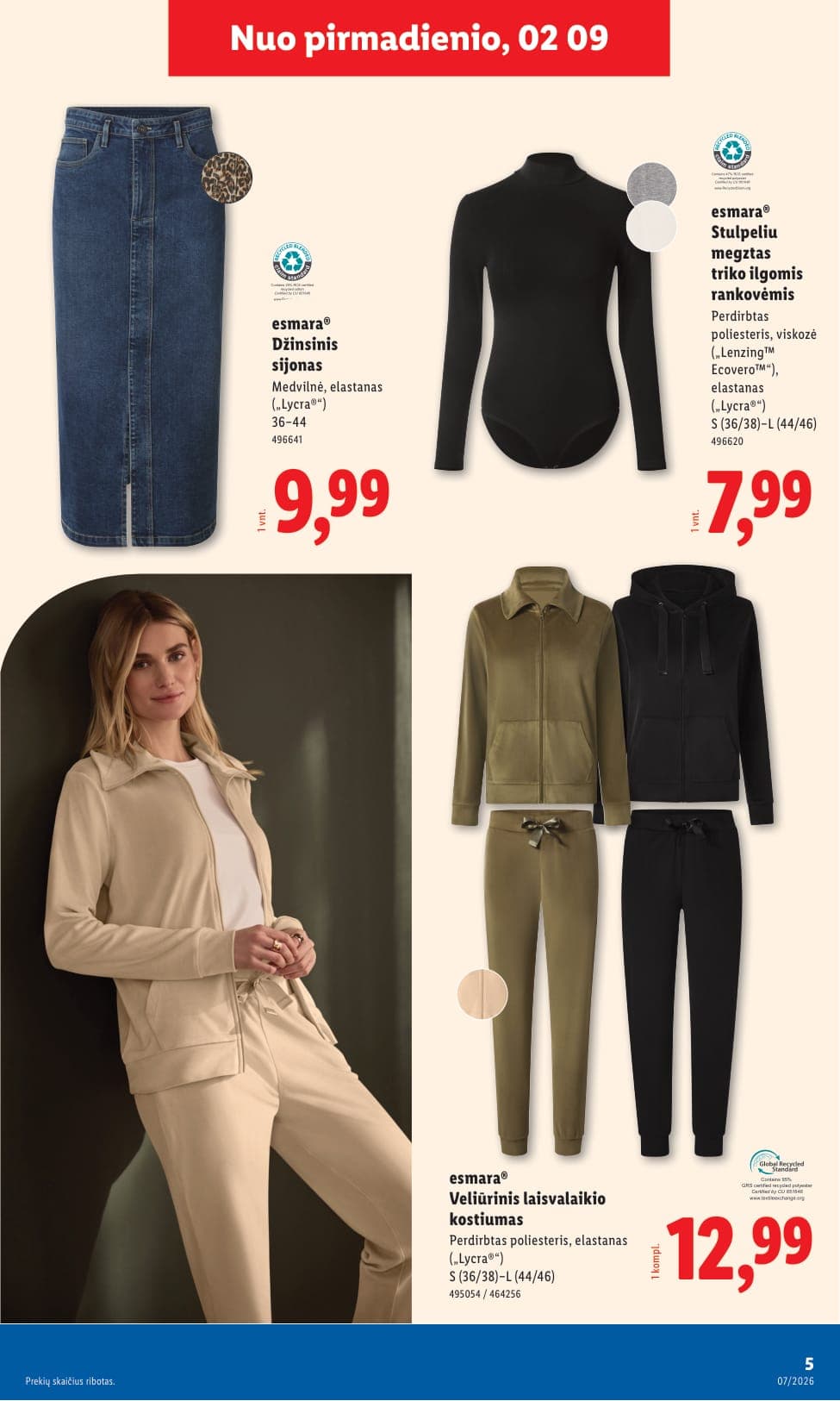 LIDL ne maisto prekių akcijų ir nuolaidų leidinys Nr. 7 nuo 2026.02.09 iki 2026.02.15 - 5