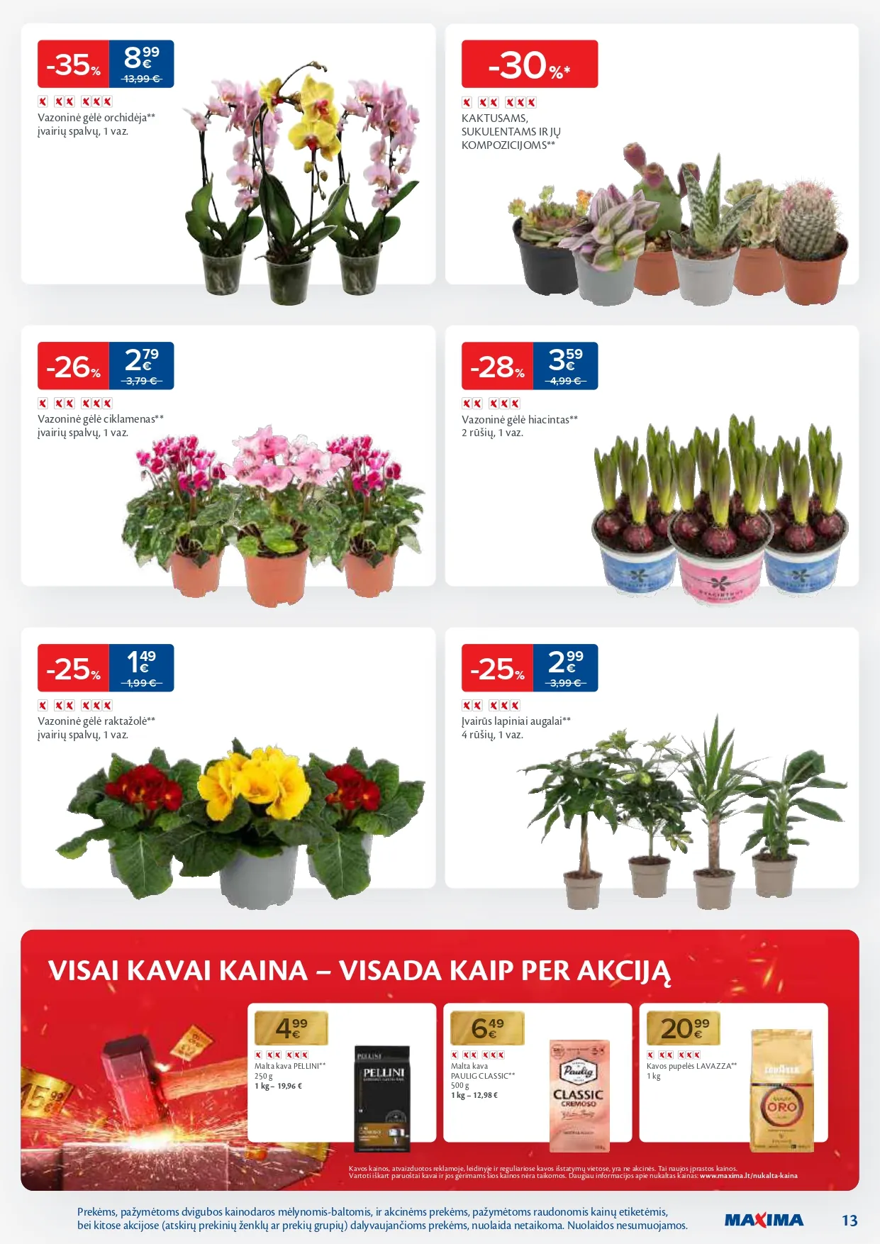 MAXIMA akcijų ir nuolaidų leidinys Nr. 3 nuo 2026.01.13 iki 2026.01.19 - 13