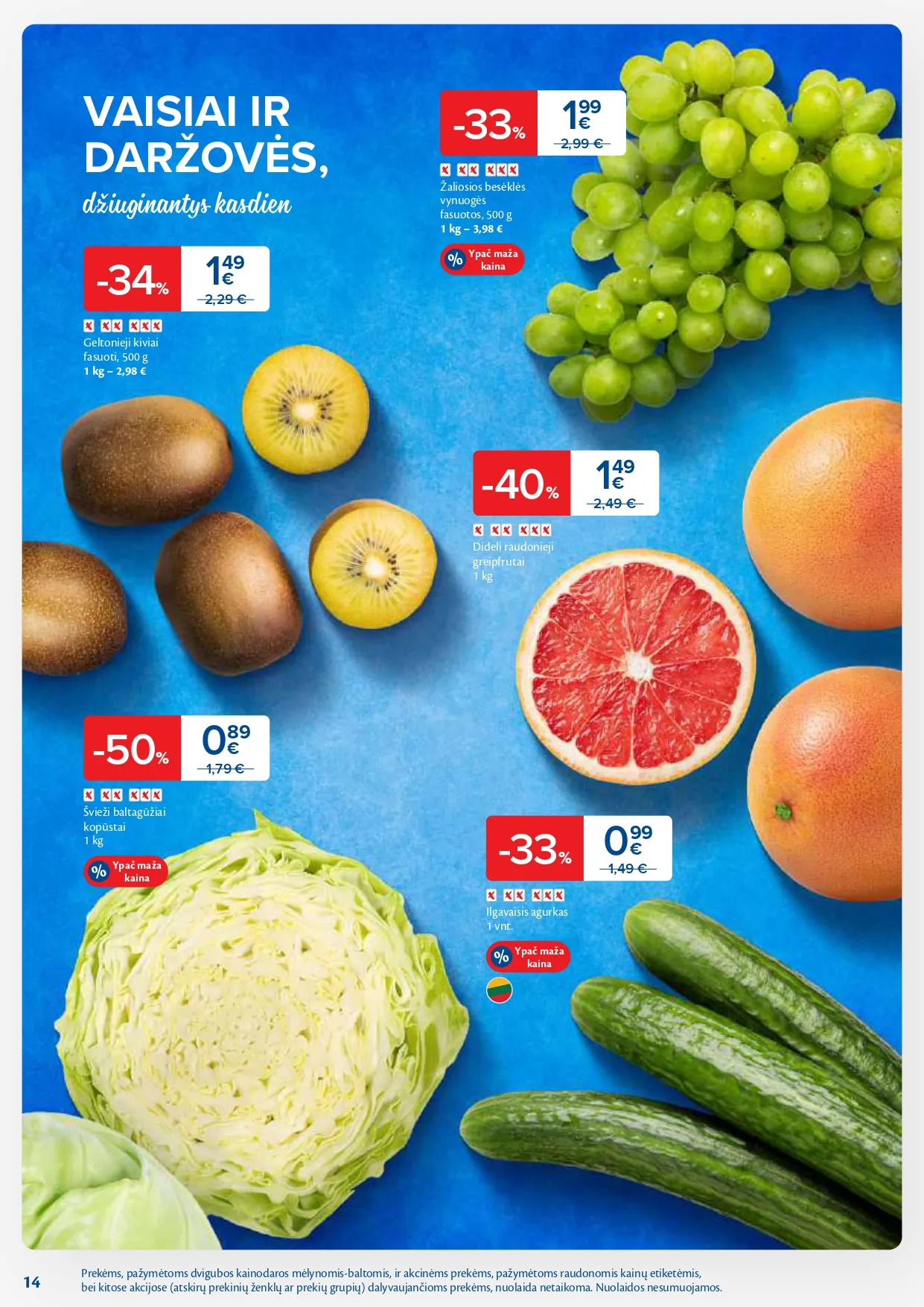 MAXIMA akcijų ir nuolaidų leidinys Nr. 3 nuo 2026.01.13 iki 2026.01.19 - 14