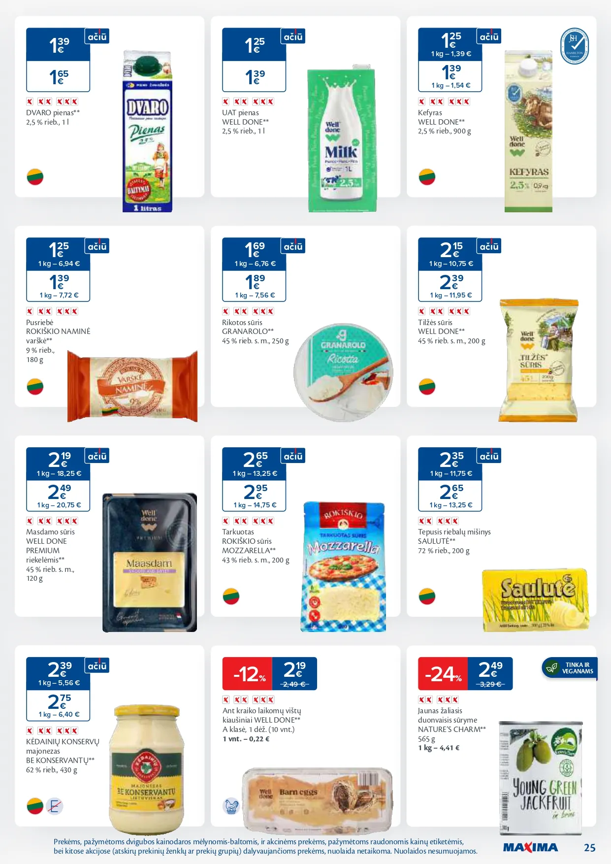 MAXIMA akcijų ir nuolaidų leidinys Nr. 3 nuo 2026.01.13 iki 2026.01.19 - 25