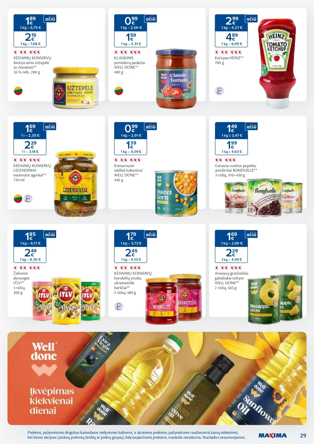 MAXIMA akcijų ir nuolaidų leidinys Nr. 3 nuo 2026.01.13 iki 2026.01.19 - 29