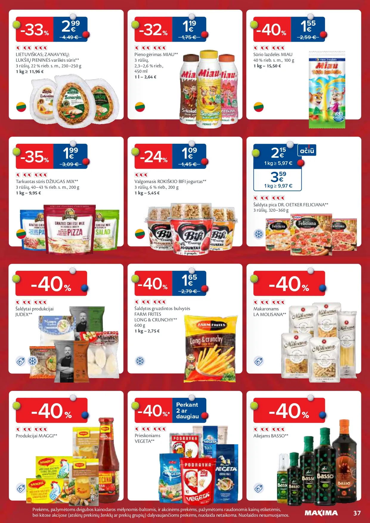 MAXIMA akcijų ir nuolaidų leidinys Nr. 3 nuo 2026.01.13 iki 2026.01.19 - 37