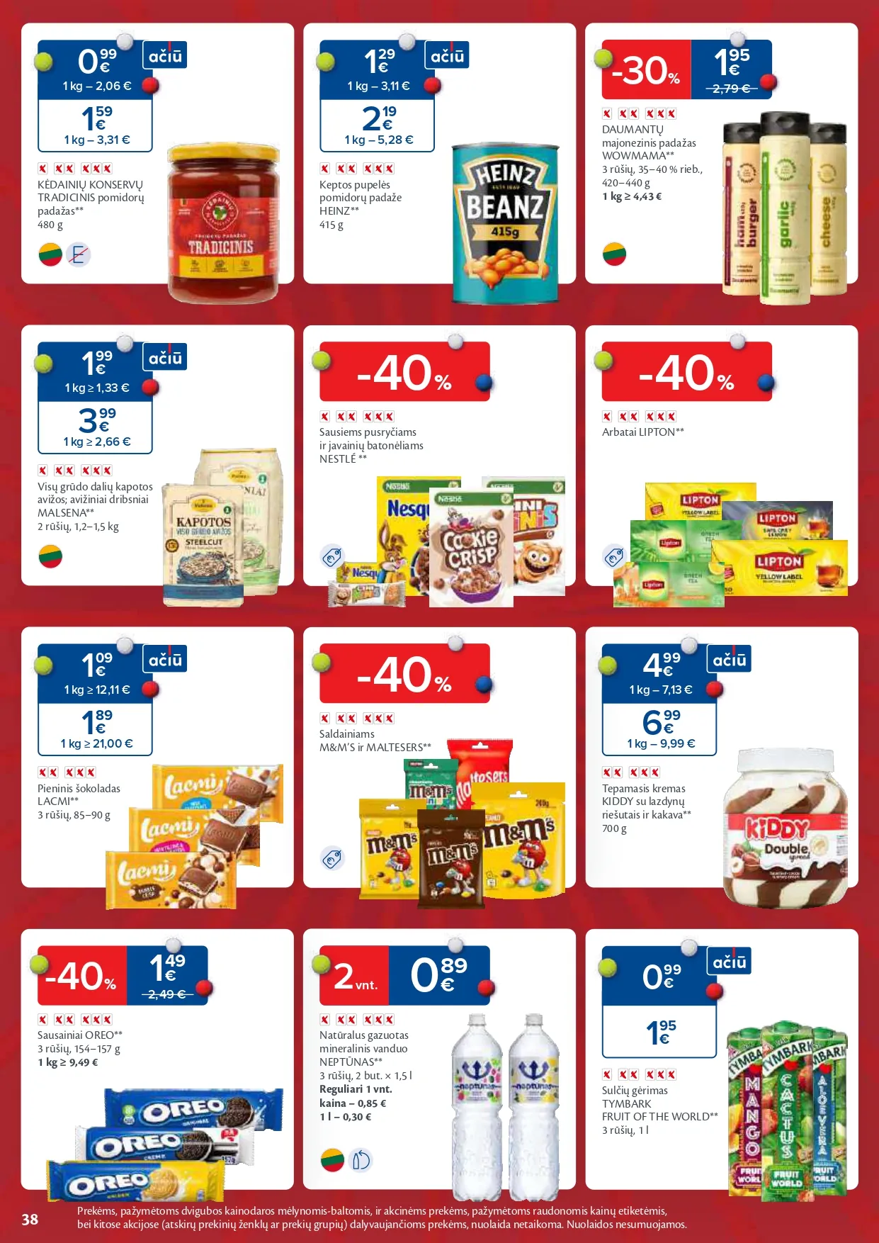 MAXIMA akcijų ir nuolaidų leidinys Nr. 3 nuo 2026.01.13 iki 2026.01.19 - 38