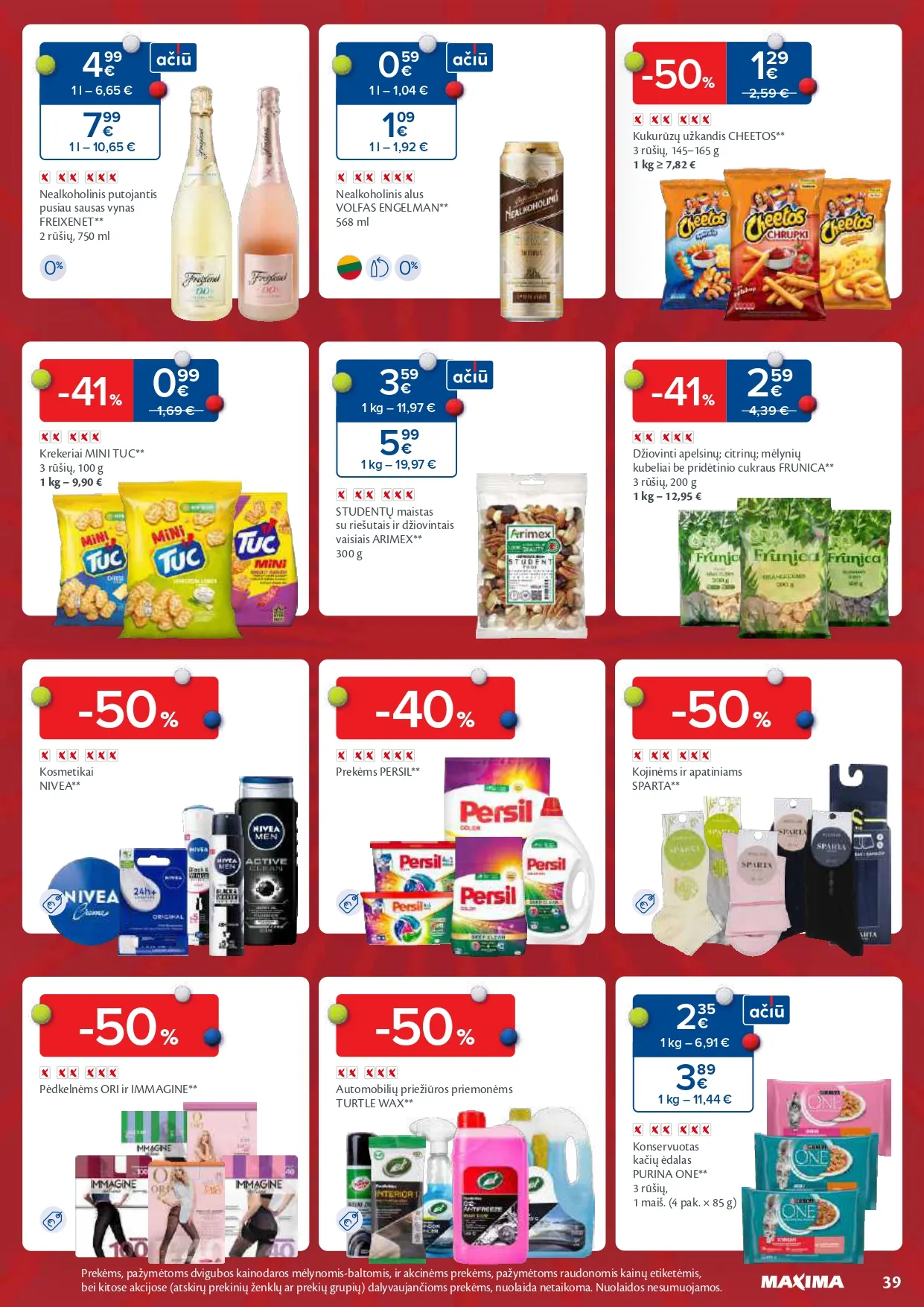 MAXIMA akcijų ir nuolaidų leidinys Nr. 3 nuo 2026.01.13 iki 2026.01.19 - 39
