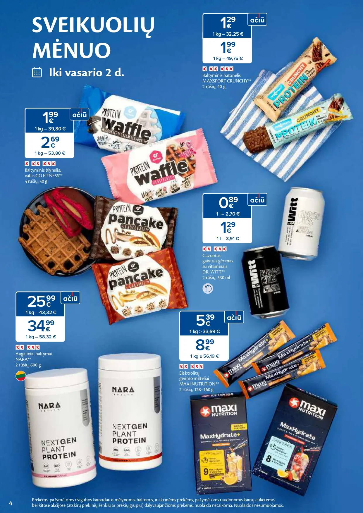 MAXIMA akcijų ir nuolaidų leidinys Nr. 3 nuo 2026.01.13 iki 2026.01.19 - 4