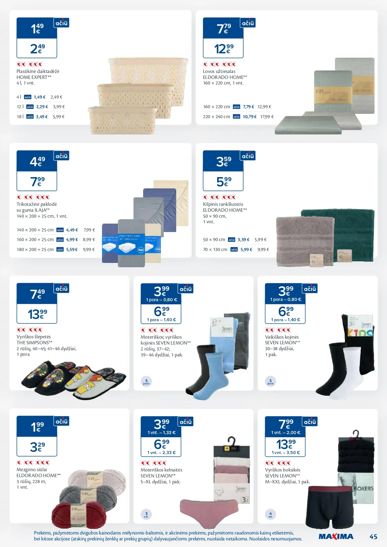 MAXIMA akcijų ir nuolaidų leidinys Nr. 3 nuo 2026.01.13 iki 2026.01.19 - 45
