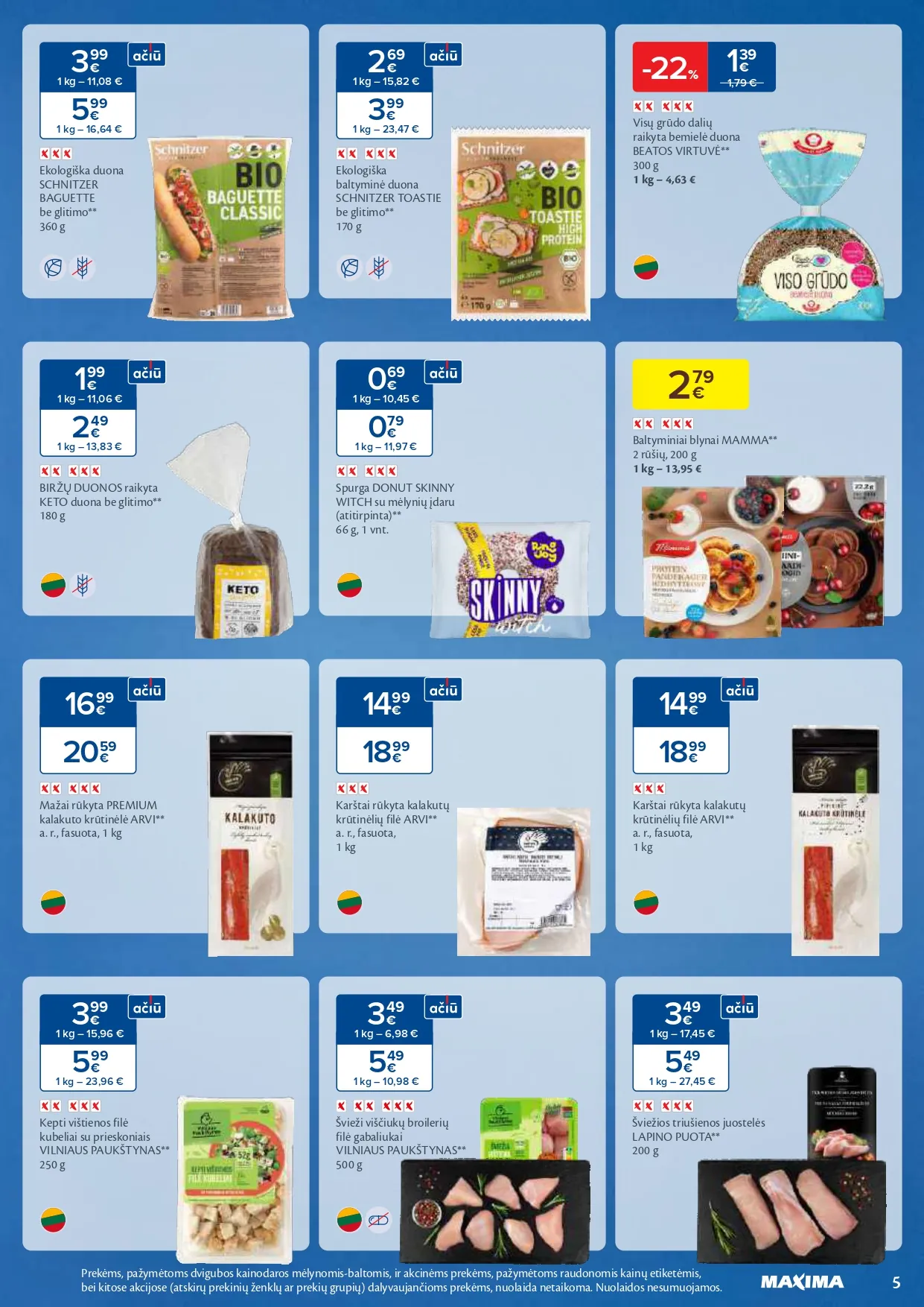 MAXIMA akcijų ir nuolaidų leidinys Nr. 3 nuo 2026.01.13 iki 2026.01.19 - 5