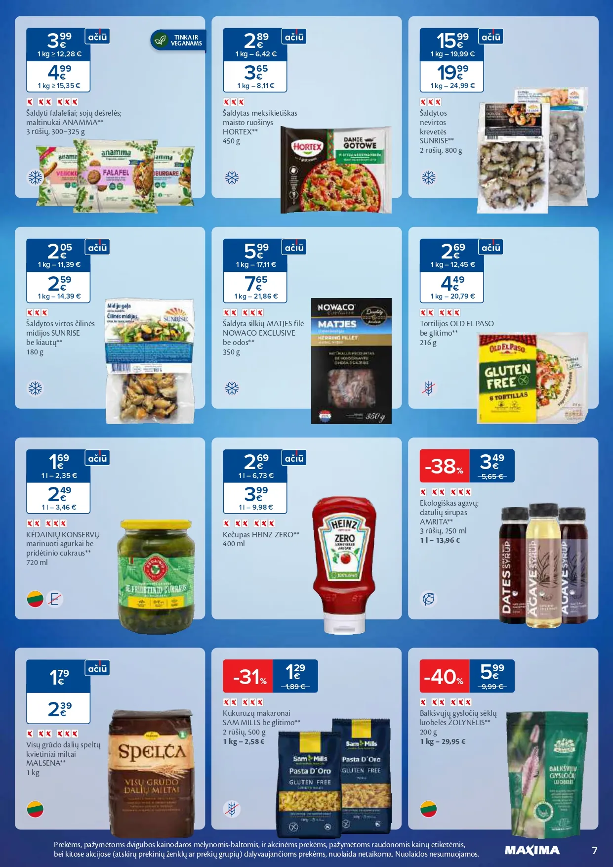MAXIMA akcijų ir nuolaidų leidinys Nr. 3 nuo 2026.01.13 iki 2026.01.19 - 7