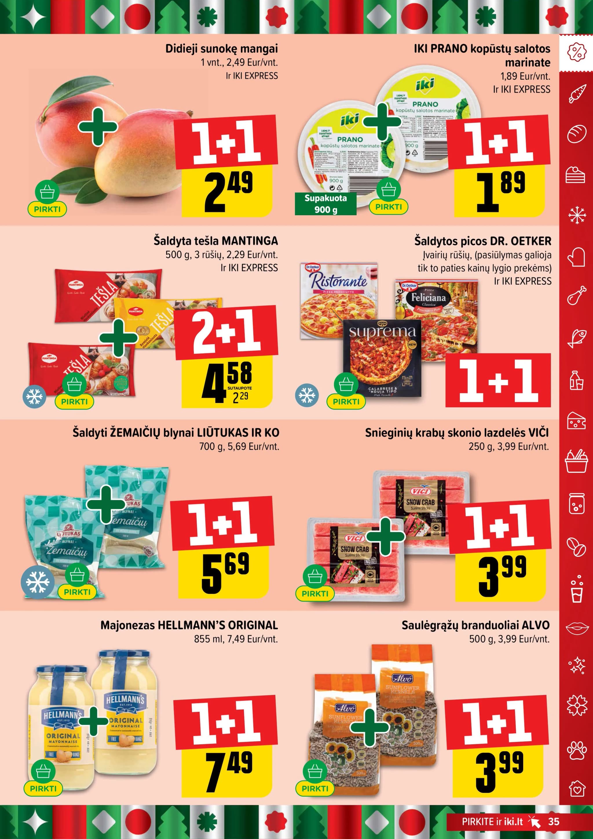 IKI akcijų ir nuolaidų leidinys Nr. 50 nuo 2025.12.08 iki 2025.12.14 - 29