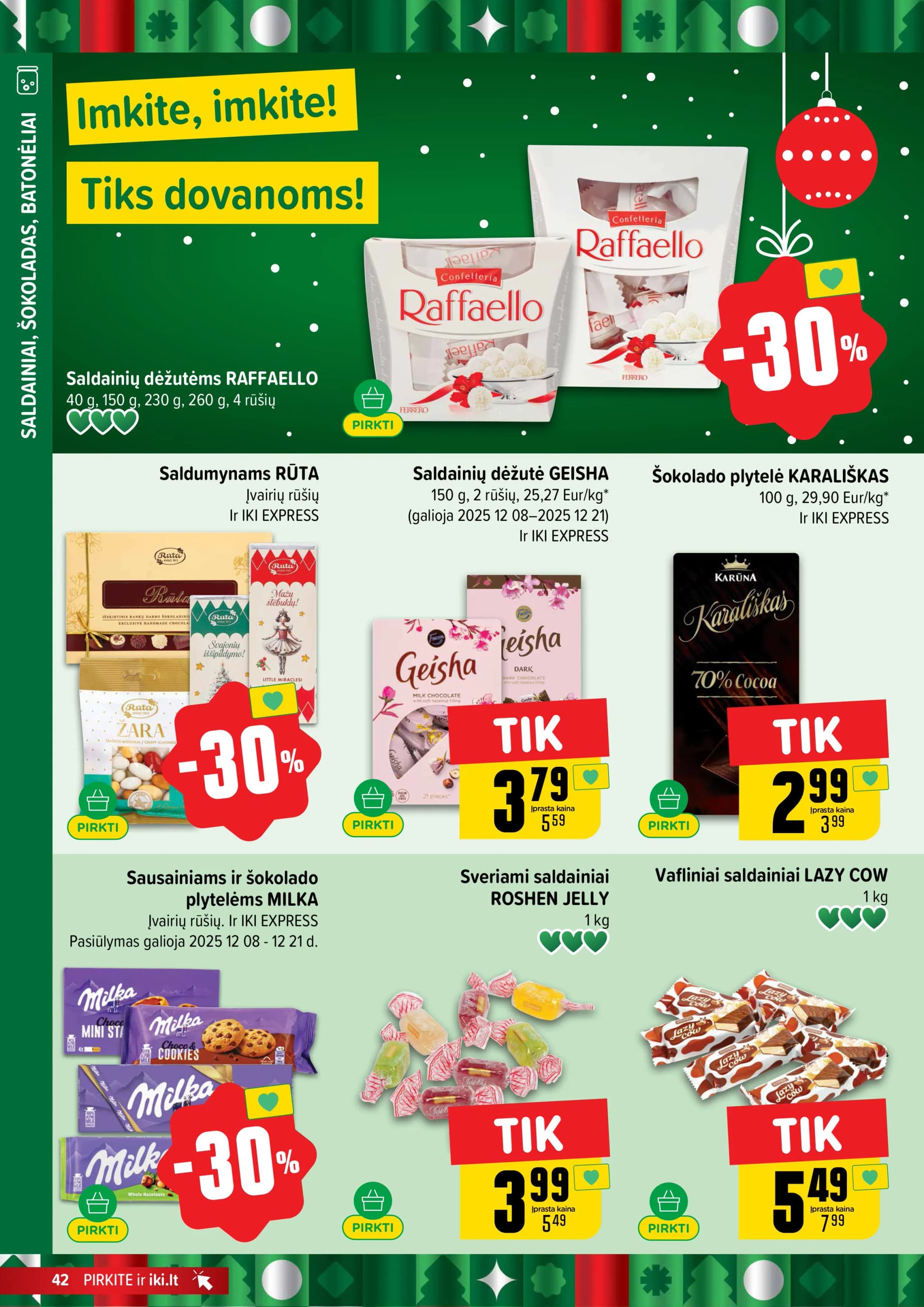 IKI akcijų ir nuolaidų leidinys Nr. 50 nuo 2025.12.08 iki 2025.12.14 - 37