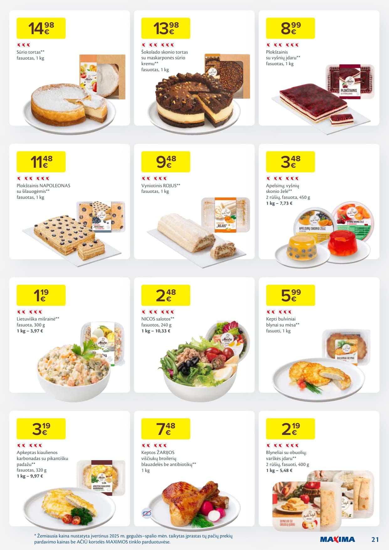 MAXIMA akcijų ir nuolaidų leidinys Nr. 8 nuo 2026.02.17 iki 2026.02.23 - 21