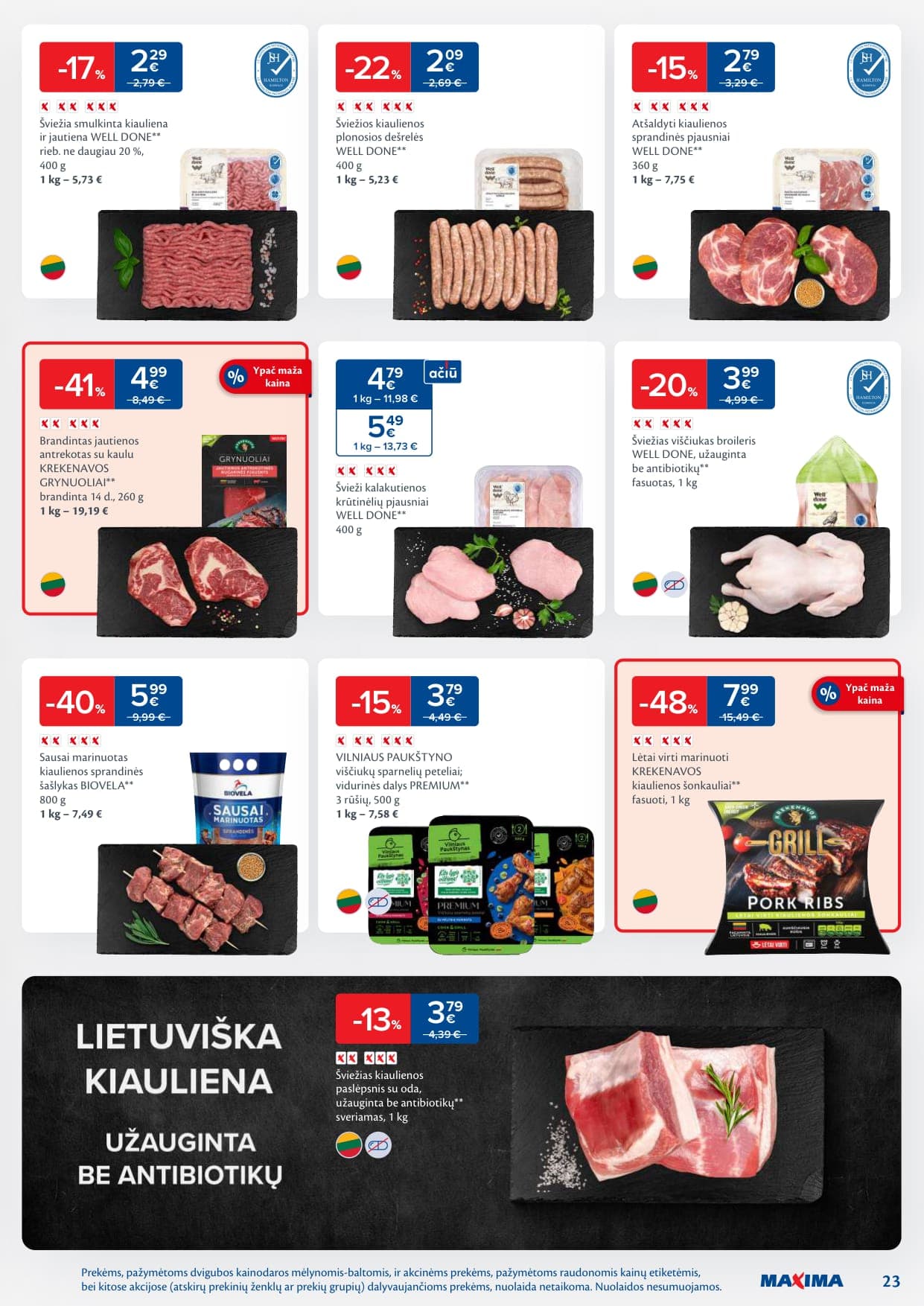 MAXIMA akcijų ir nuolaidų leidinys Nr. 8 nuo 2026.02.17 iki 2026.02.23 - 23