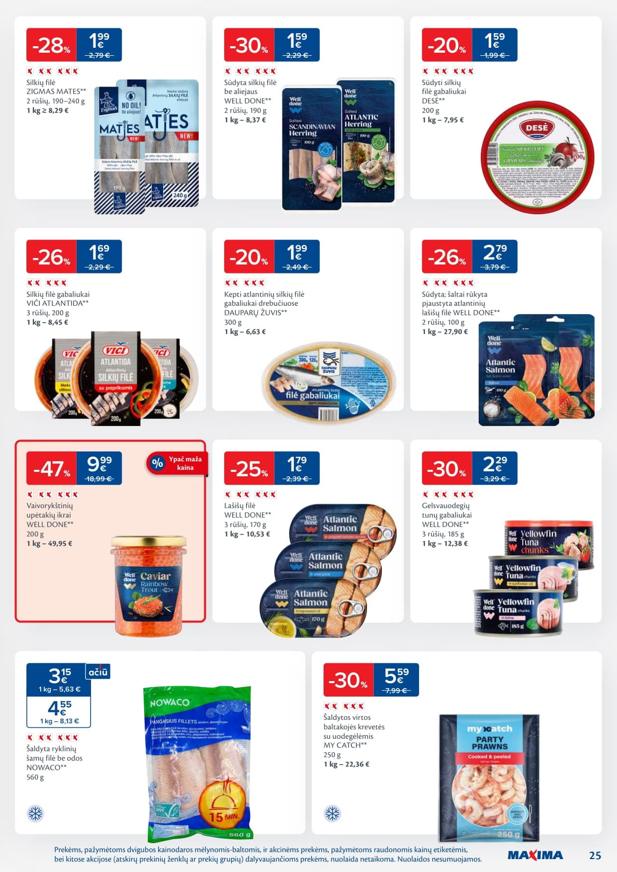 MAXIMA akcijų ir nuolaidų leidinys Nr. 8 nuo 2026.02.17 iki 2026.02.23 - 25