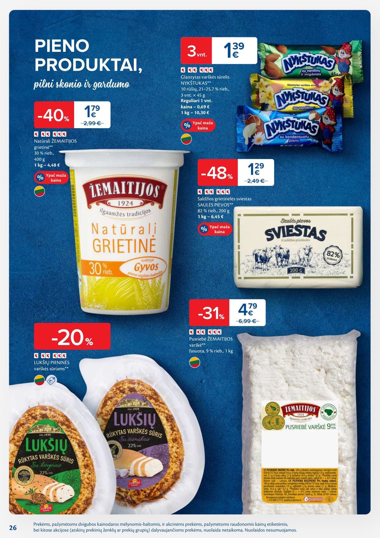 MAXIMA akcijų ir nuolaidų leidinys Nr. 8 nuo 2026.02.17 iki 2026.02.23 - 26