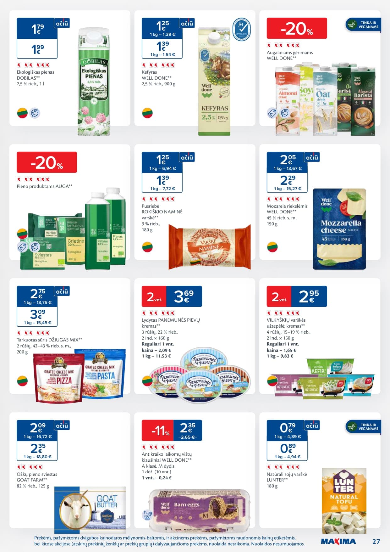 MAXIMA akcijų ir nuolaidų leidinys Nr. 8 nuo 2026.02.17 iki 2026.02.23 - 27