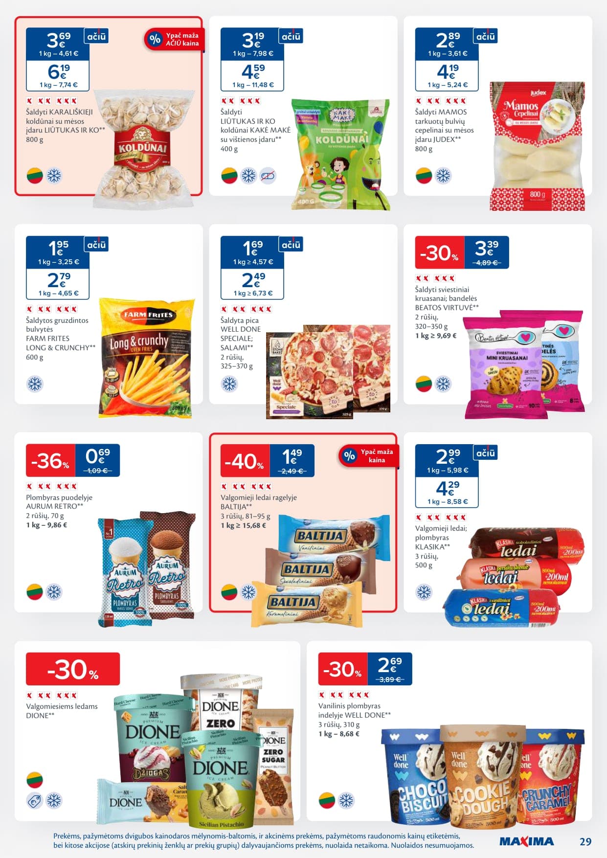 MAXIMA akcijų ir nuolaidų leidinys Nr. 8 nuo 2026.02.17 iki 2026.02.23 - 29
