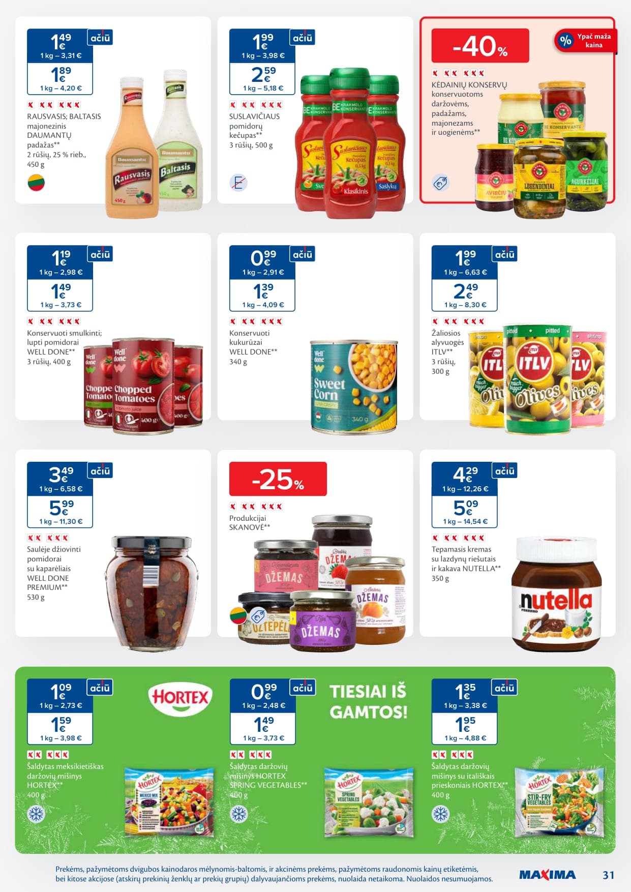 MAXIMA akcijų ir nuolaidų leidinys Nr. 8 nuo 2026.02.17 iki 2026.02.23