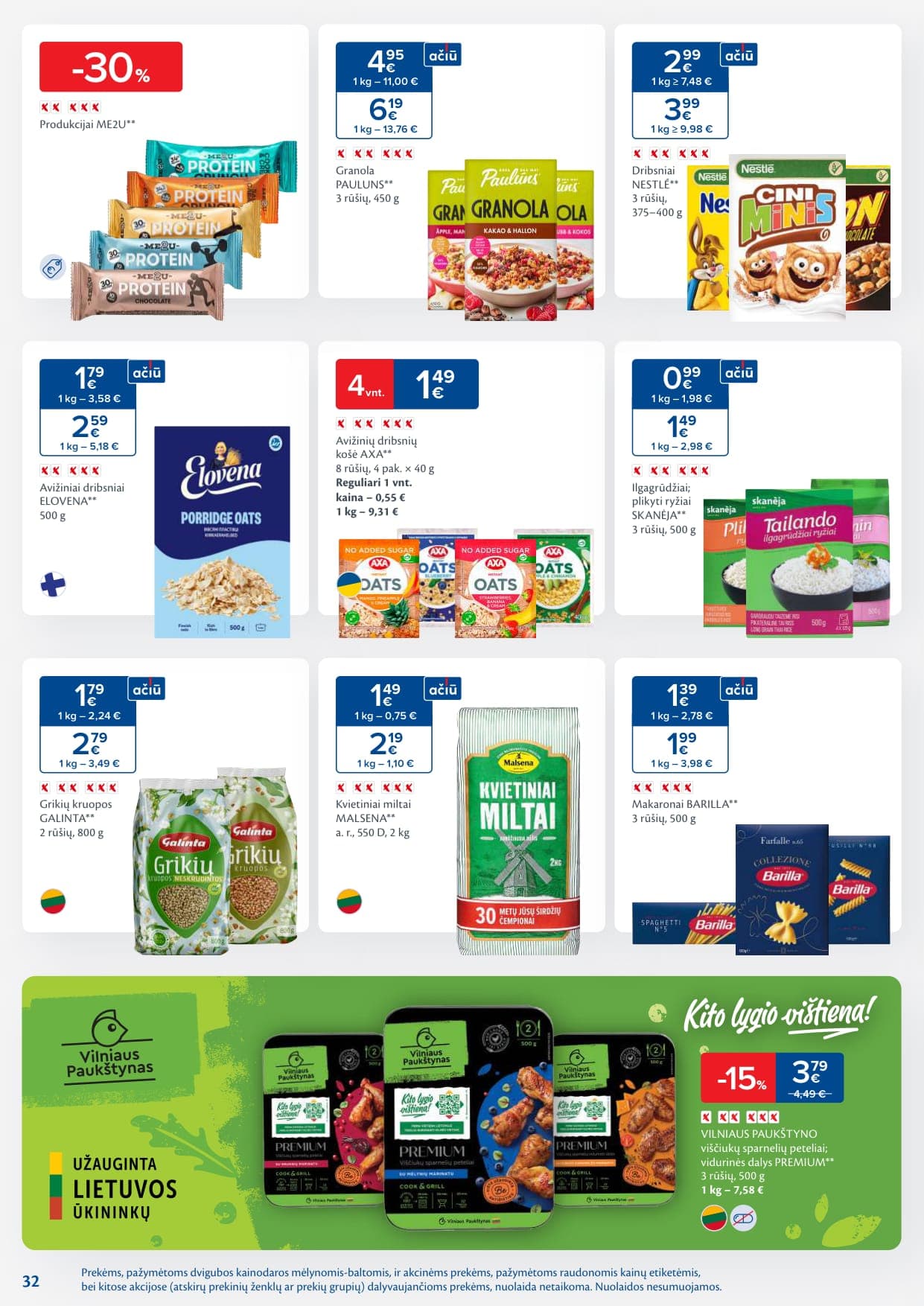 MAXIMA akcijų ir nuolaidų leidinys Nr. 8 nuo 2026.02.17 iki 2026.02.23