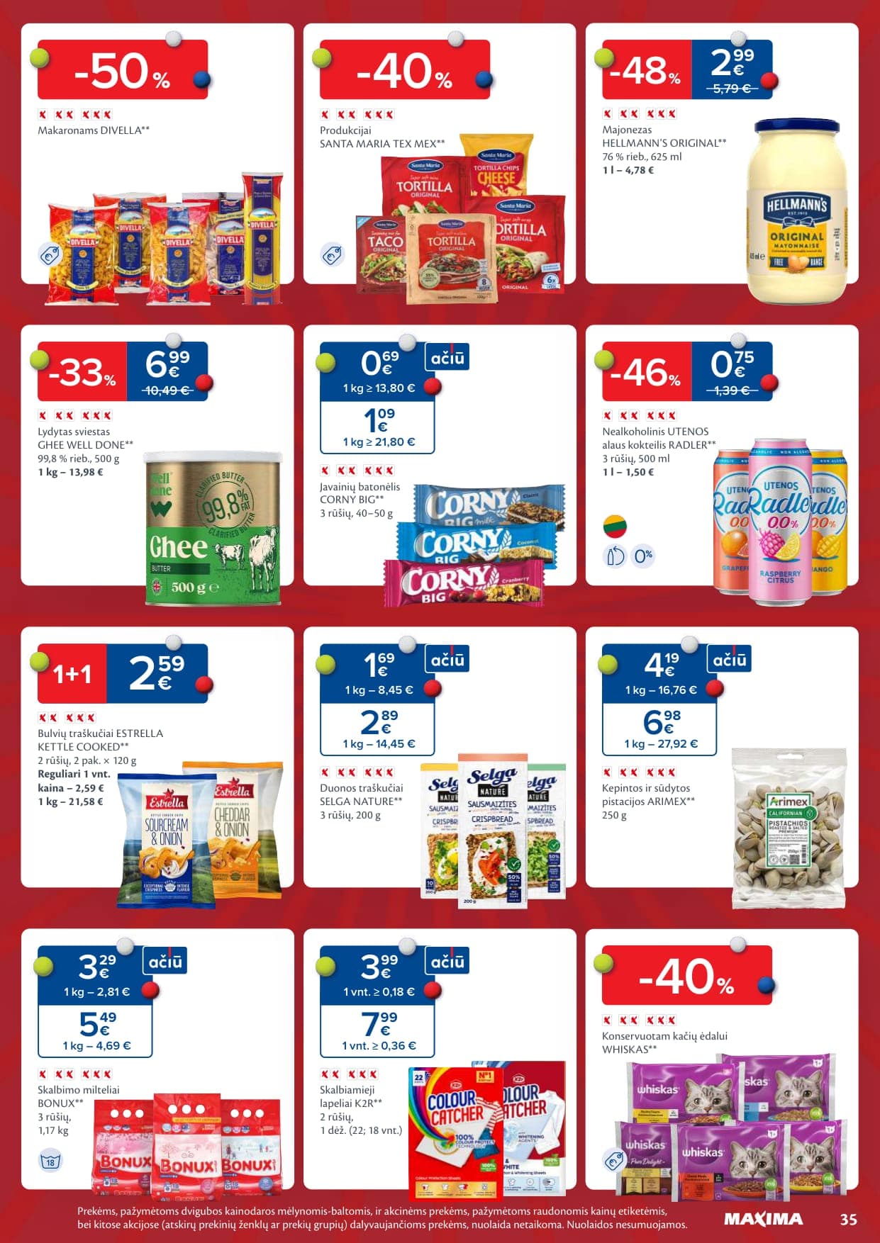 MAXIMA akcijų ir nuolaidų leidinys Nr. 8 nuo 2026.02.17 iki 2026.02.23