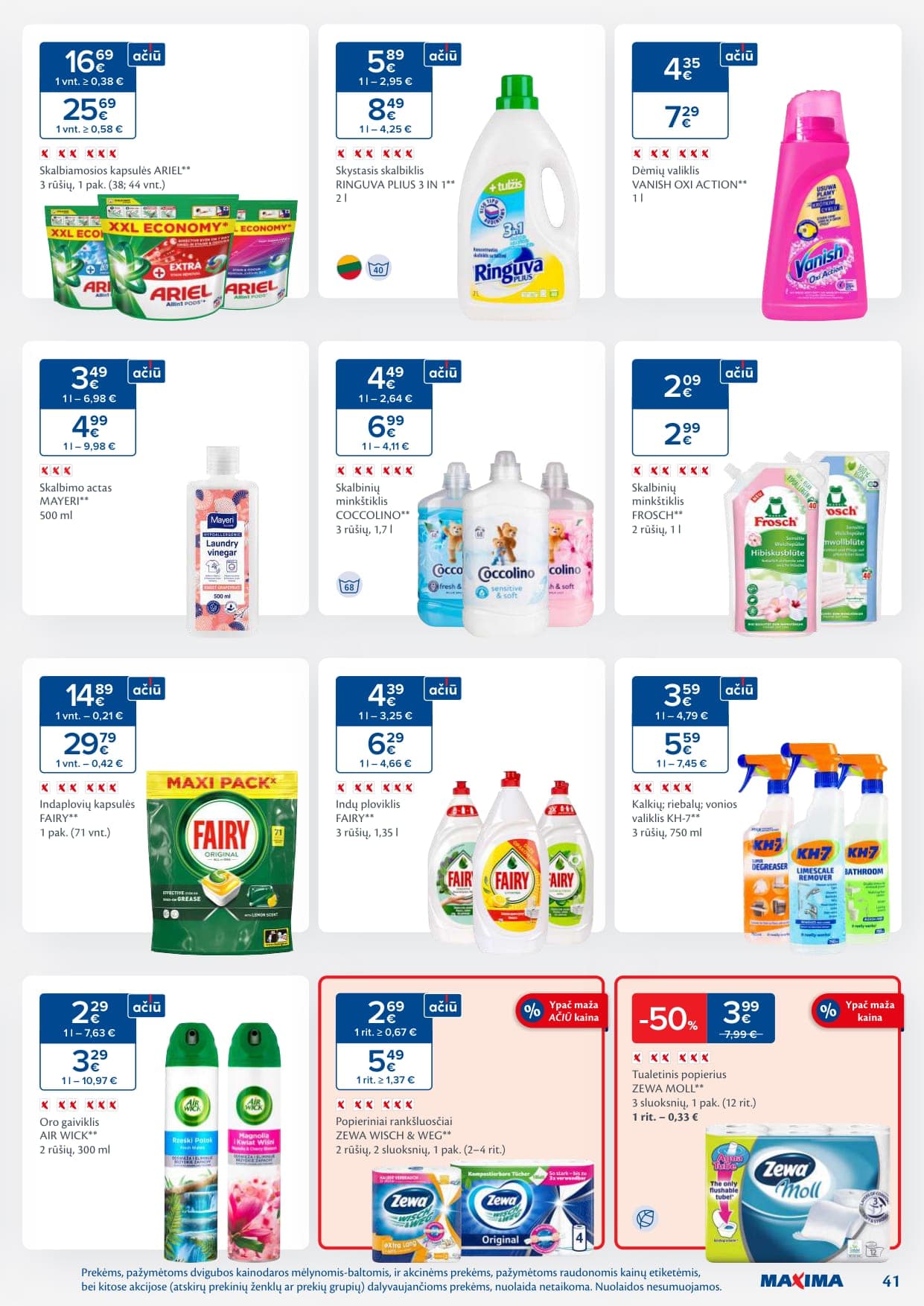 MAXIMA akcijų ir nuolaidų leidinys Nr. 8 nuo 2026.02.17 iki 2026.02.23 - 41