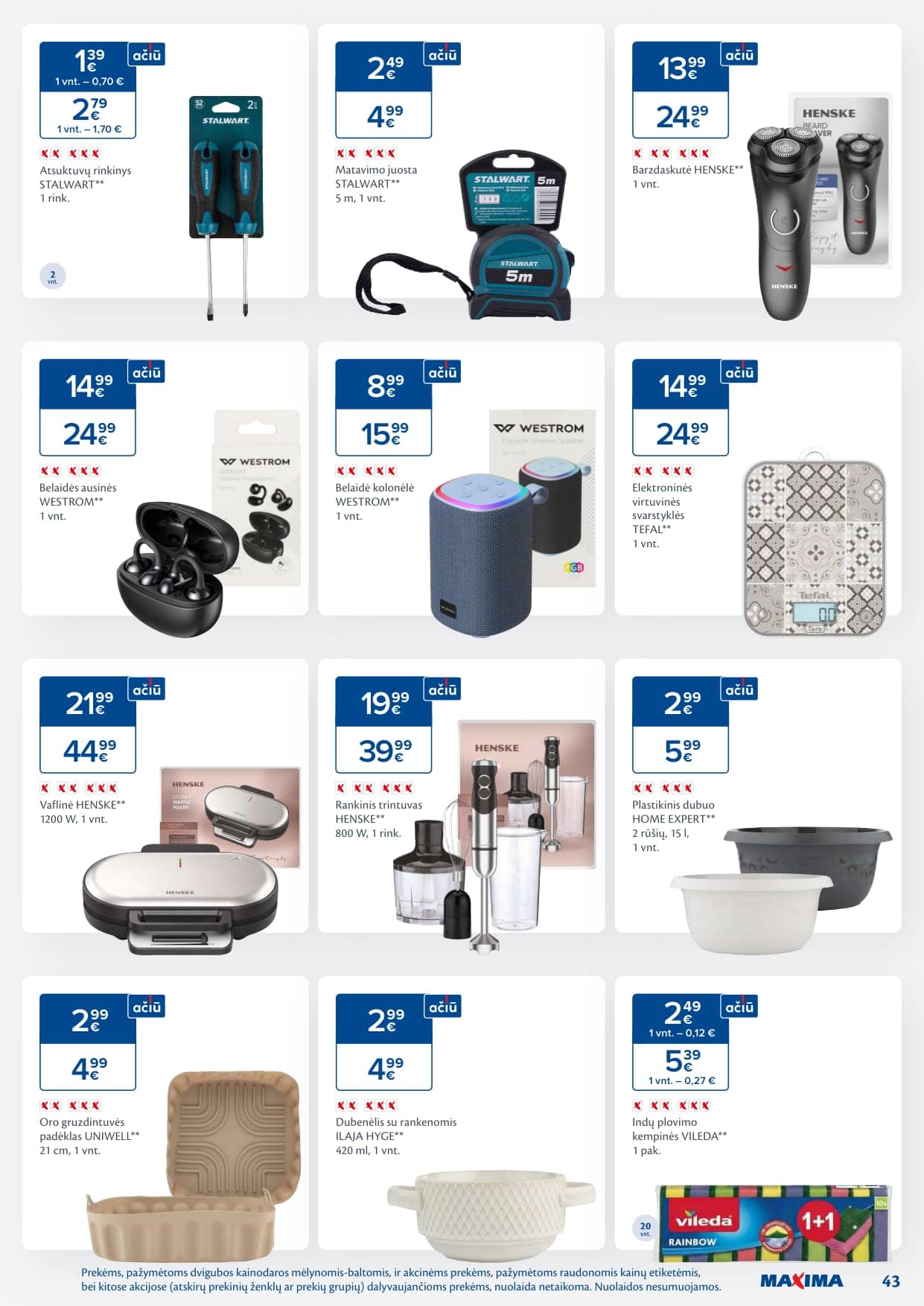 MAXIMA akcijų ir nuolaidų leidinys Nr. 8 nuo 2026.02.17 iki 2026.02.23 - 43