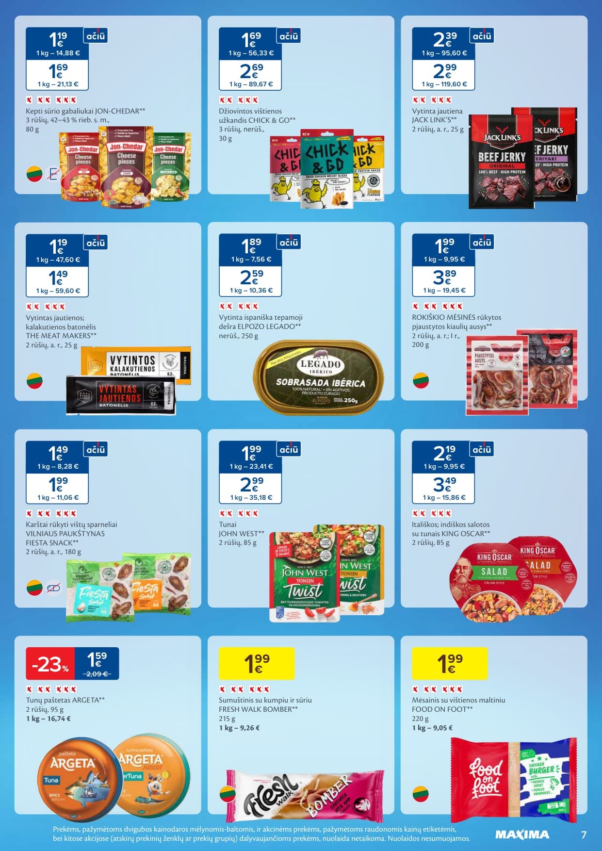 MAXIMA akcijų ir nuolaidų leidinys Nr. 8 nuo 2026.02.17 iki 2026.02.23 - 7