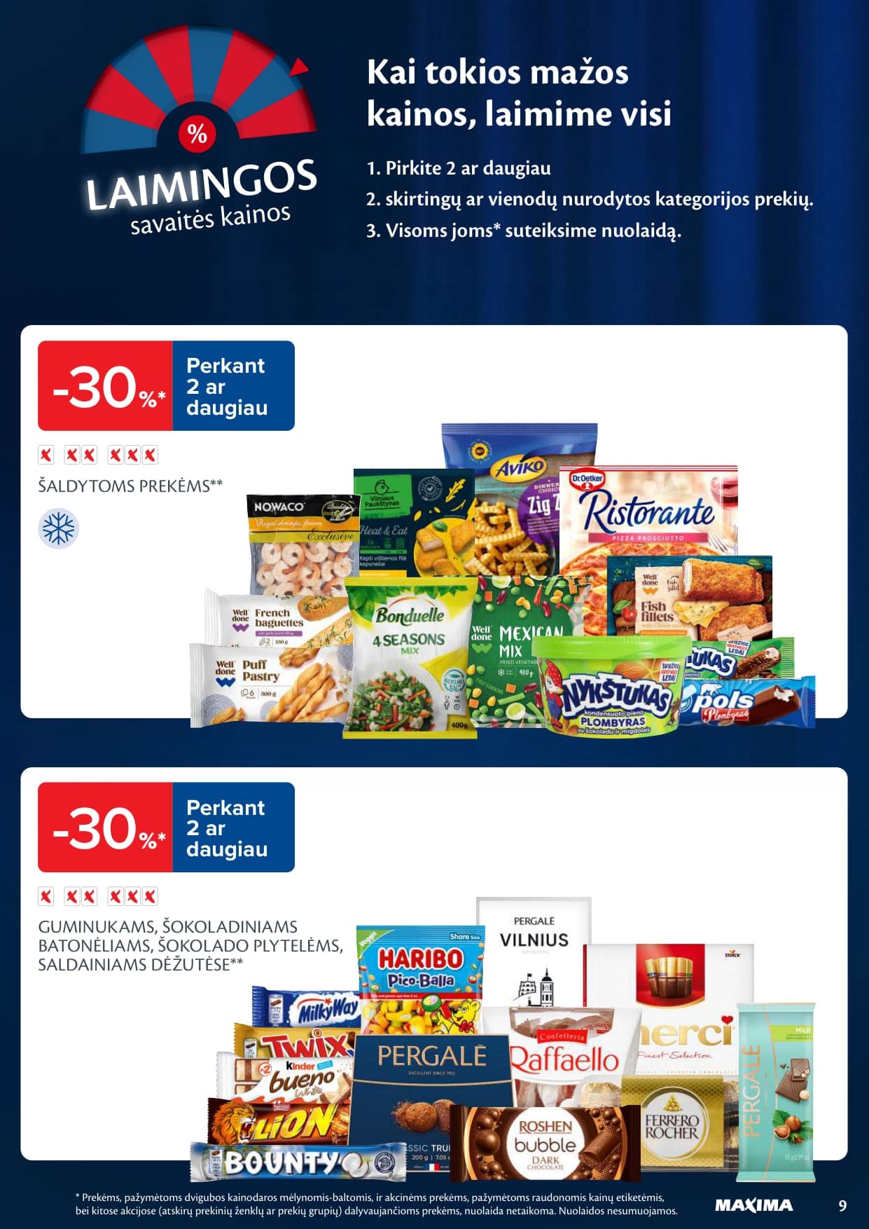 MAXIMA akcijų ir nuolaidų leidinys Nr. 8 nuo 2026.02.17 iki 2026.02.23 - 9