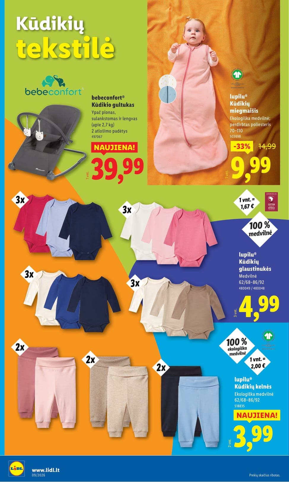 LIDL ne maisto prekių akcijų ir nuolaidų leidinys Nr. 9 nuo 2026.02.23 iki 2026.03.01 - 12