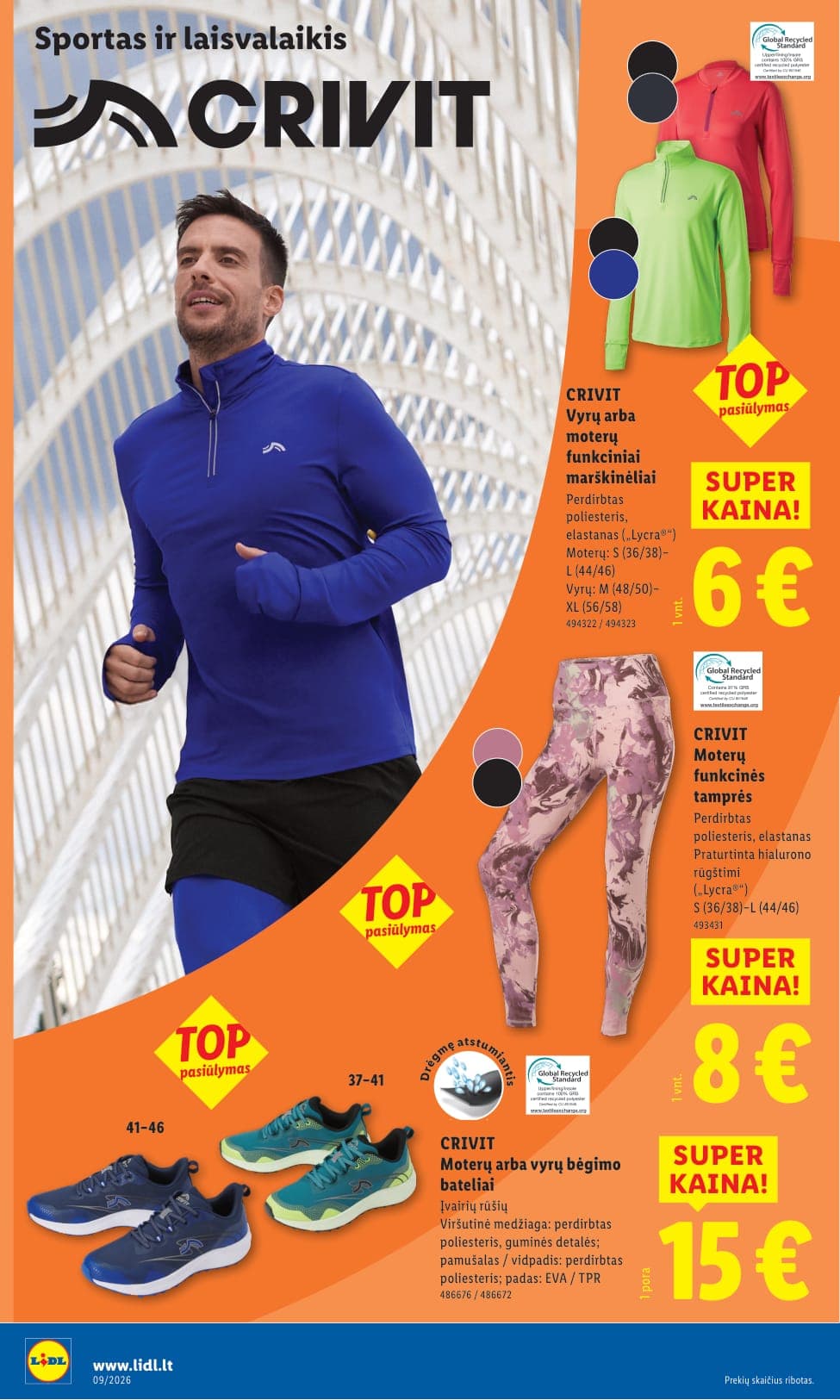 LIDL ne maisto prekių akcijų ir nuolaidų leidinys Nr. 9 nuo 2026.02.23 iki 2026.03.01 - 2