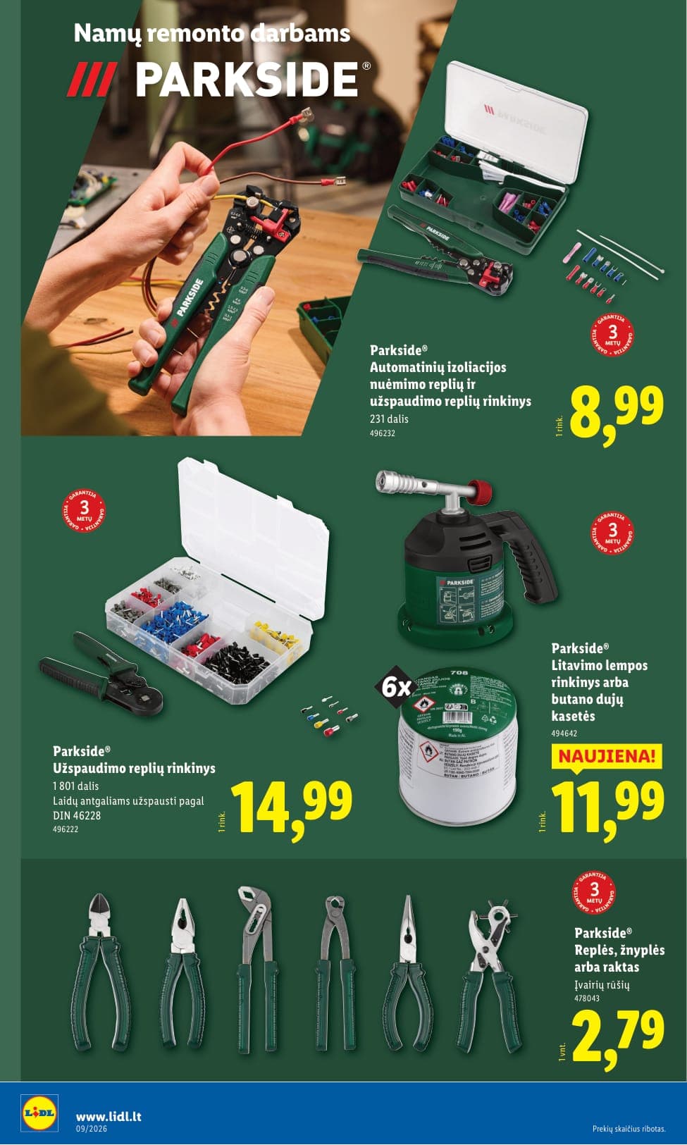 LIDL ne maisto prekių akcijų ir nuolaidų leidinys Nr. 9 nuo 2026.02.23 iki 2026.03.01 - 6