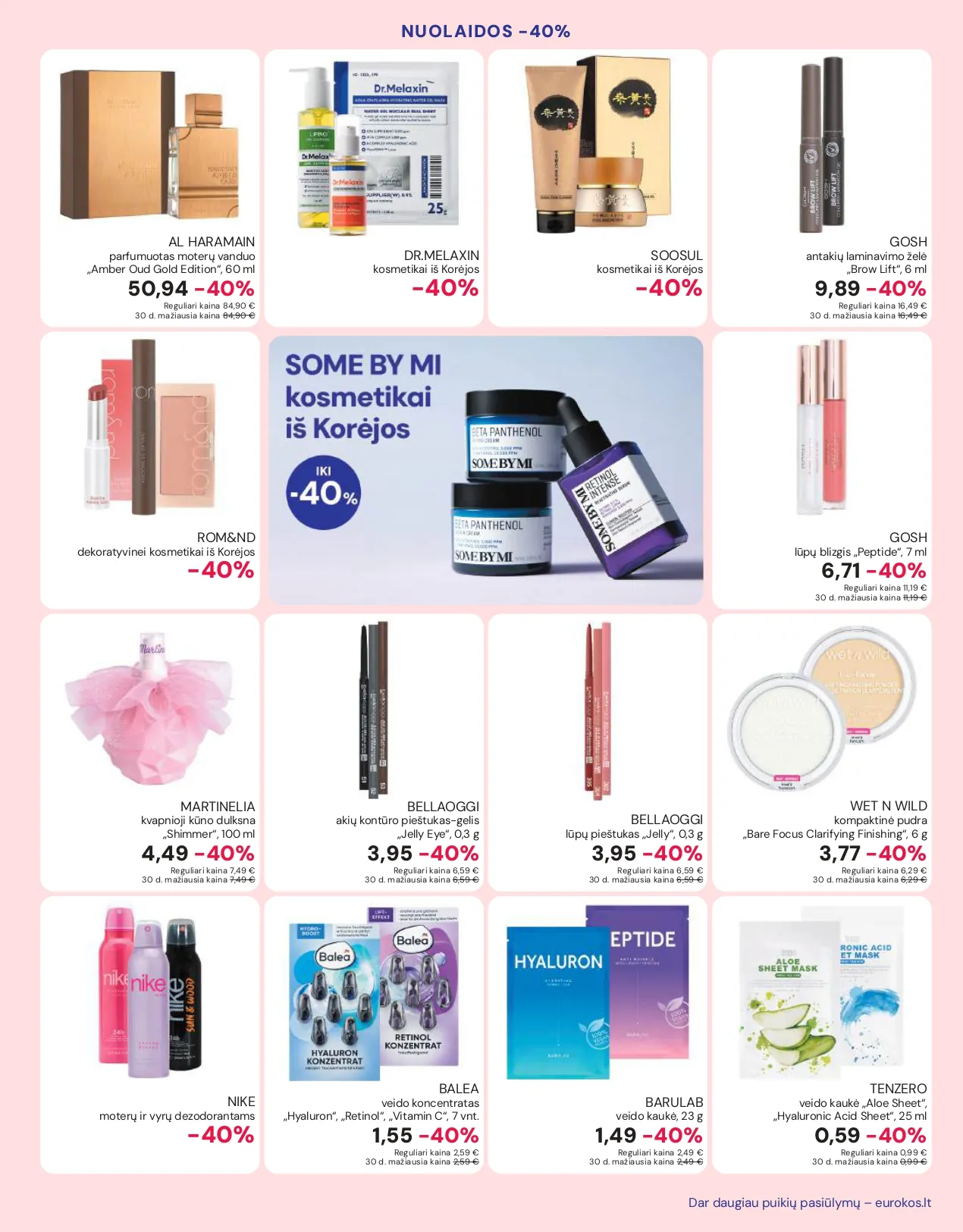 EUROKOS akcijų ir nuolaidų leidinys nuo 2026.01.02 iki 2026.02.02