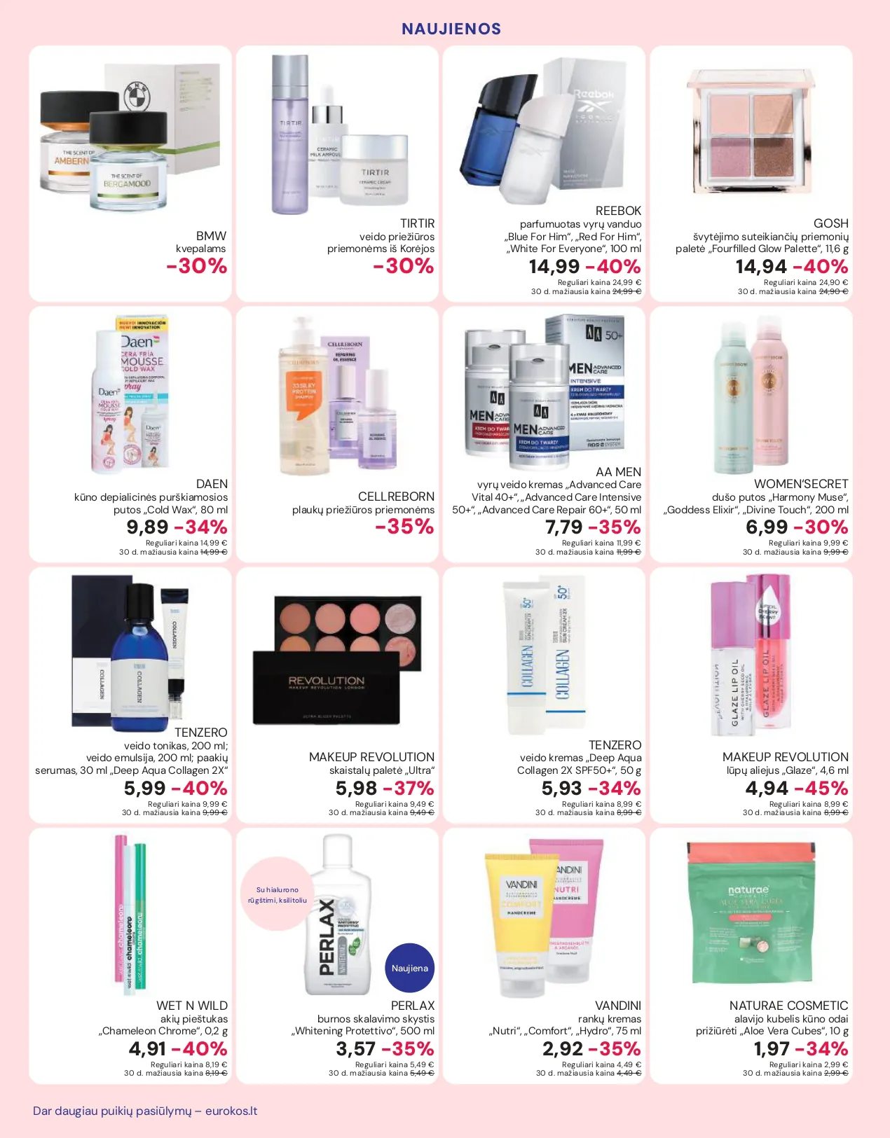 EUROKOS akcijų ir nuolaidų leidinys nuo 2026.01.02 iki 2026.02.02