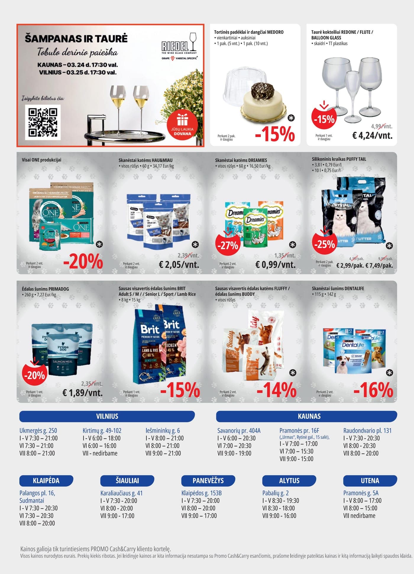 Naujas PROMO CASH&CARRY akcijų ir nuolaidų leidinys nuo 2026.03.04 iki 2026.03.17 - 12