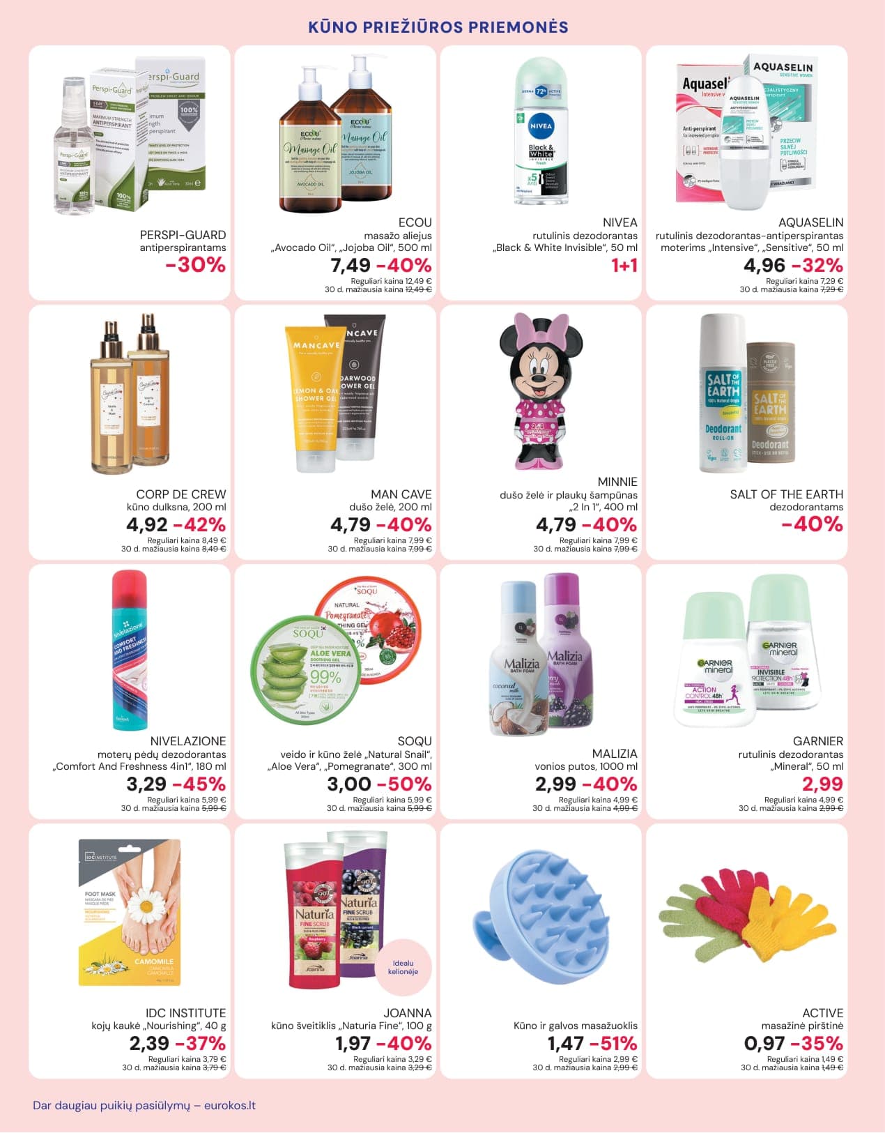 EUROKOS akcijų ir nuolaidų leidinys Nr. 3 nuo 2026.02.26 iki 2026.03.30 - 10