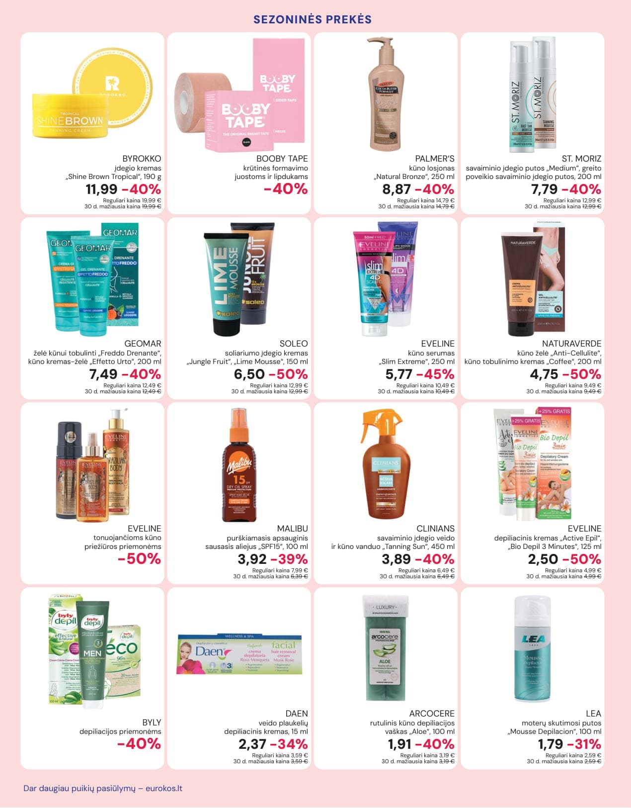 EUROKOS akcijų ir nuolaidų leidinys Nr. 3 nuo 2026.02.26 iki 2026.03.30 - 14