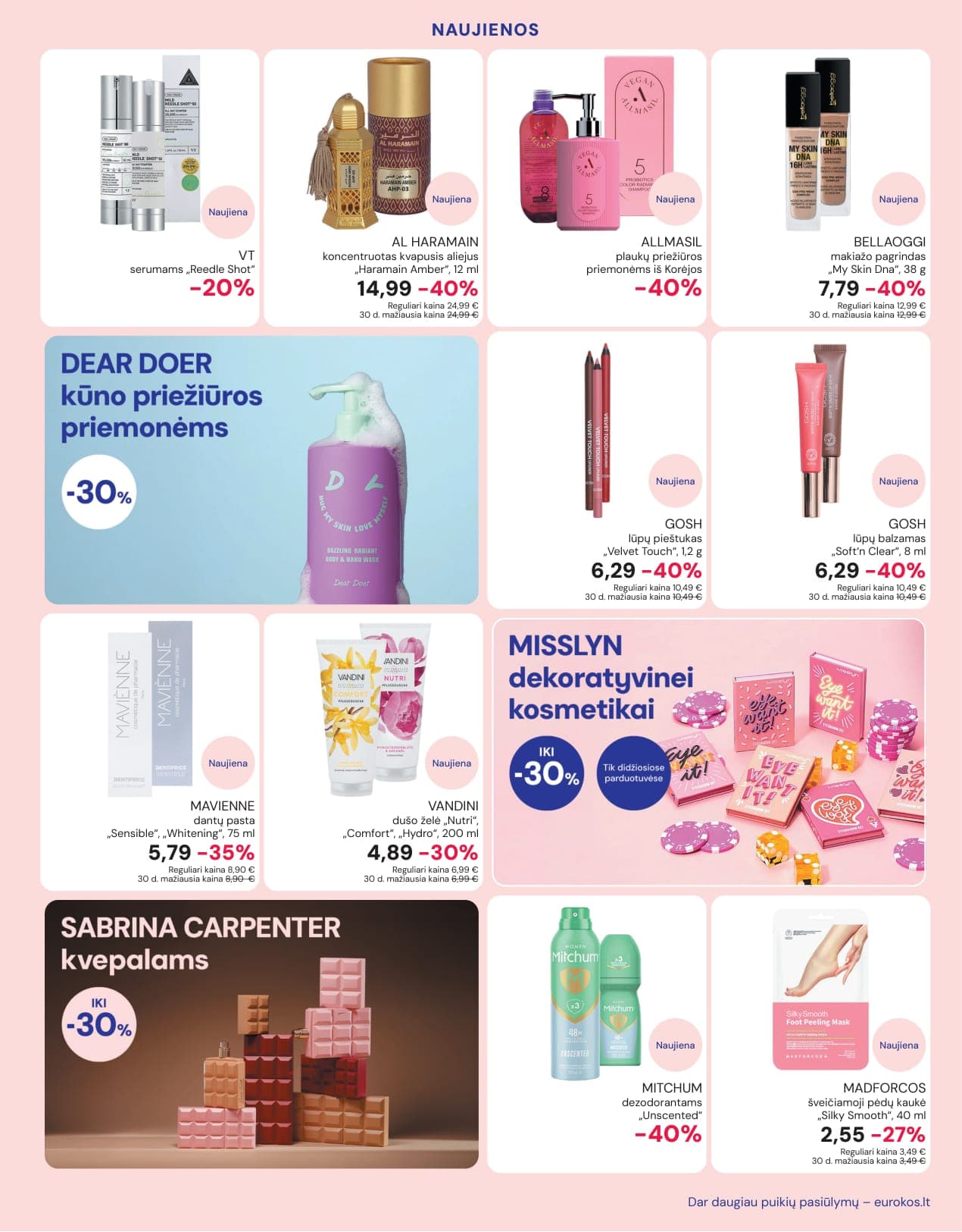 EUROKOS akcijų ir nuolaidų leidinys Nr. 3 nuo 2026.02.26 iki 2026.03.30 - 15