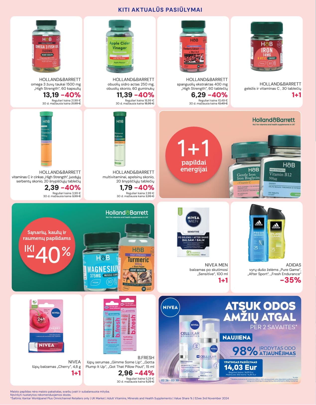 EUROKOS akcijų ir nuolaidų leidinys Nr. 3 nuo 2026.02.26 iki 2026.03.30 - 16