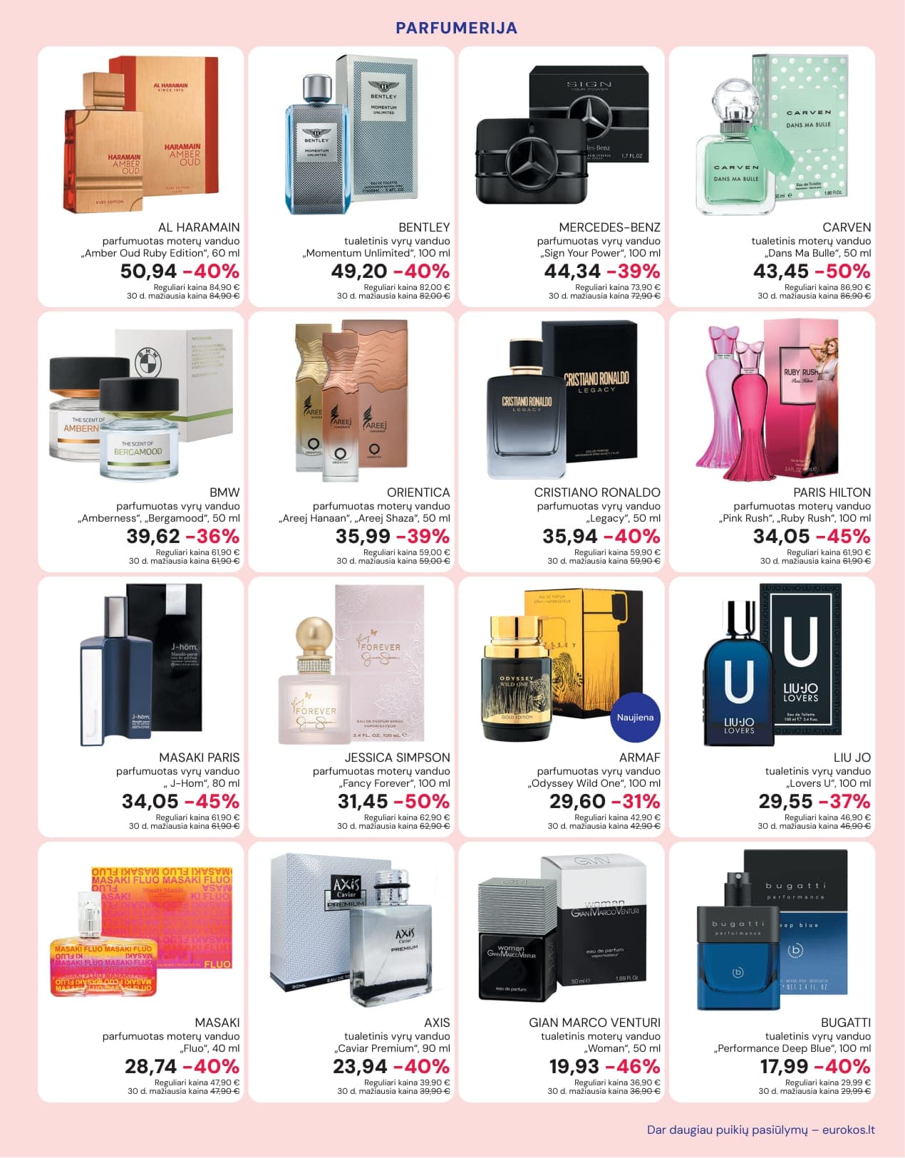 EUROKOS akcijų ir nuolaidų leidinys Nr. 3 nuo 2026.02.26 iki 2026.03.30 - 3