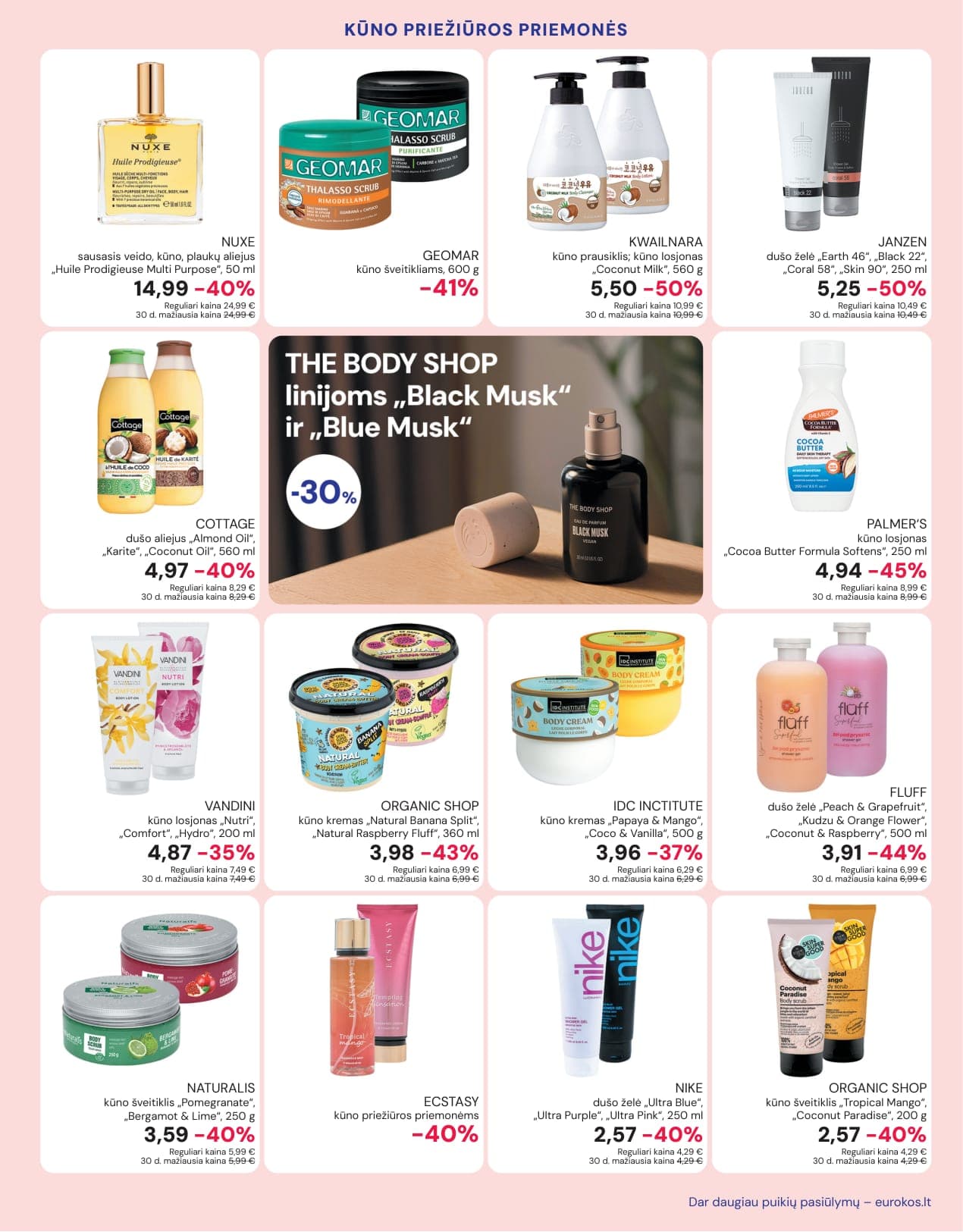 EUROKOS akcijų ir nuolaidų leidinys Nr. 3 nuo 2026.02.26 iki 2026.03.30 - 9