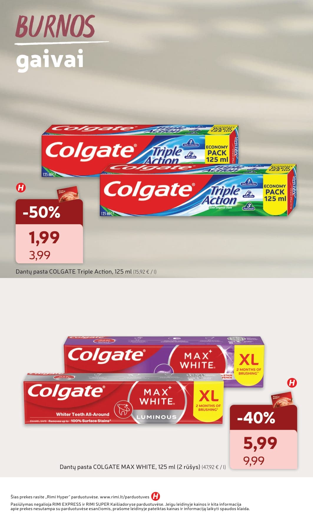 Naujas RIMI grožio prekių akcijų ir nuolaidų leidinys "Viskas grožiui" nuo 2026.03.03 iki 2026.03.30 - 4