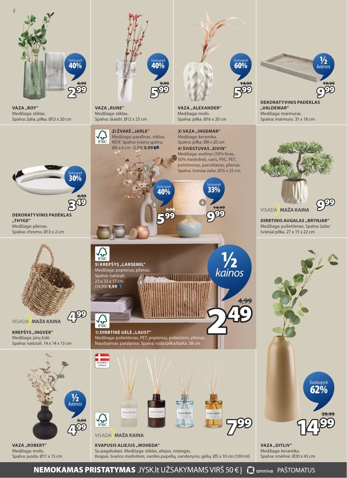 JYSK akcijų ir nuolaidų ledinys nuo 2026.02.17 iki 2026.03.02 - 3