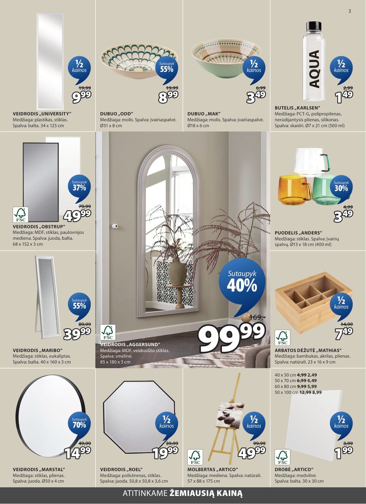 JYSK akcijų ir nuolaidų ledinys nuo 2026.02.17 iki 2026.03.02 - 4