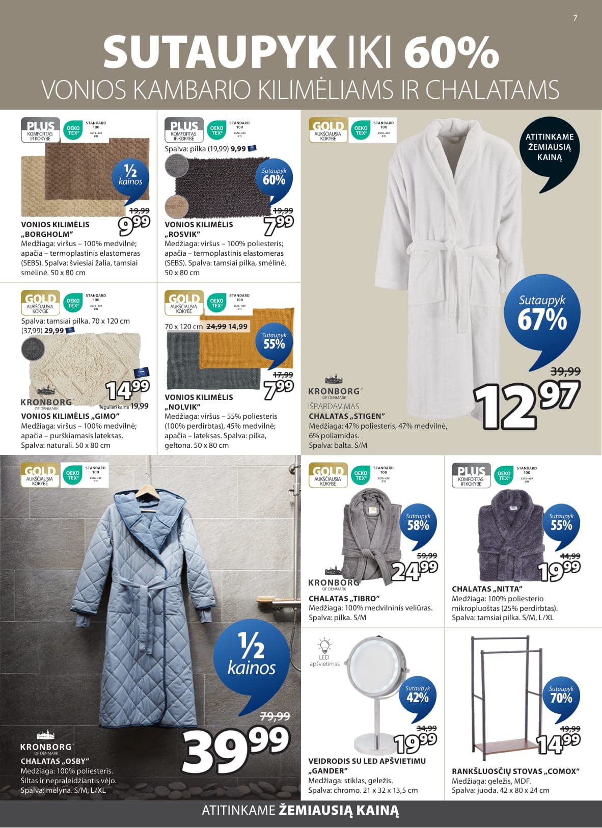 JYSK akcijų ir nuolaidų ledinys nuo 2026.02.17 iki 2026.03.02 - 8