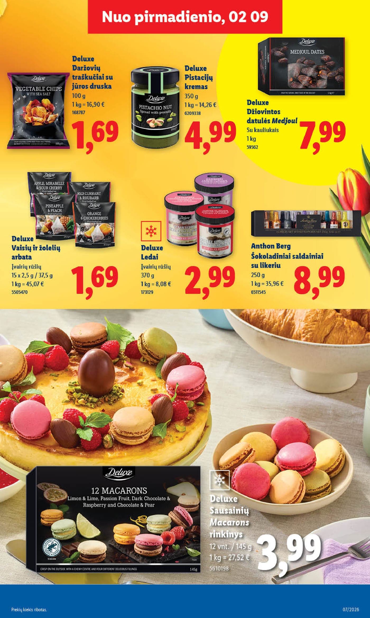 Naujas LIDL akcijų ir nuolaidų leidinys Nr. 7 nuo 2026.02.09 iki 2026.02.15 - 11