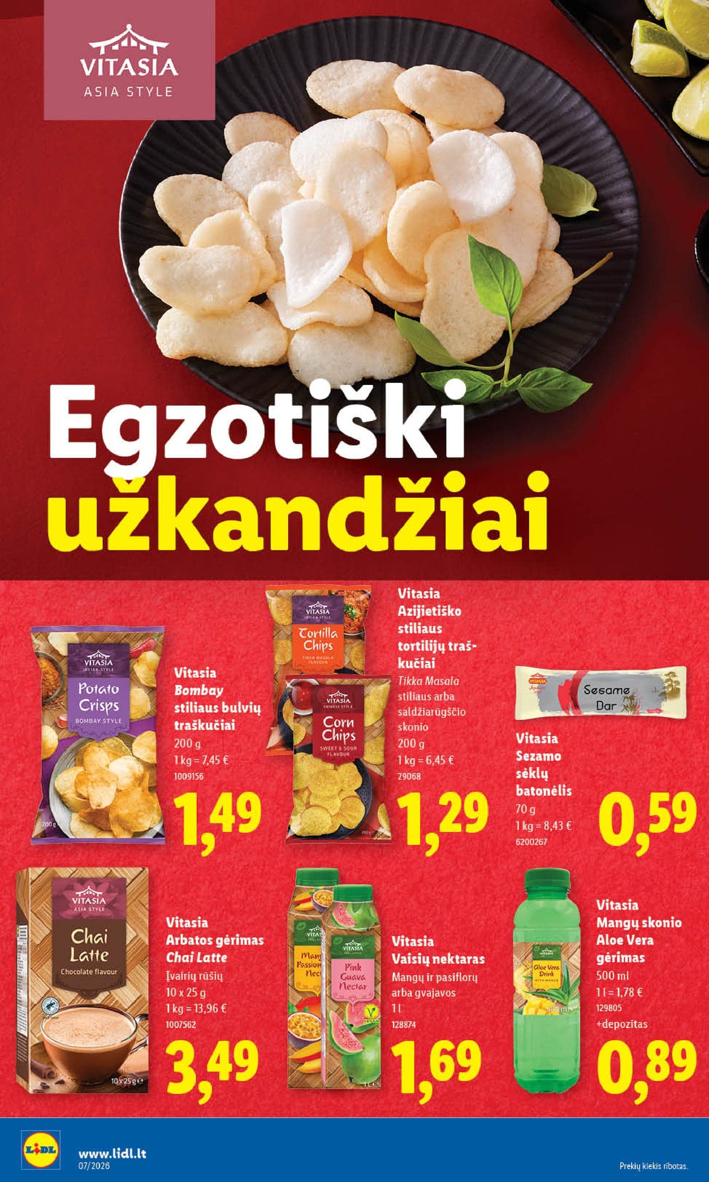 Naujas LIDL akcijų ir nuolaidų leidinys Nr. 7 nuo 2026.02.09 iki 2026.02.15 - 24