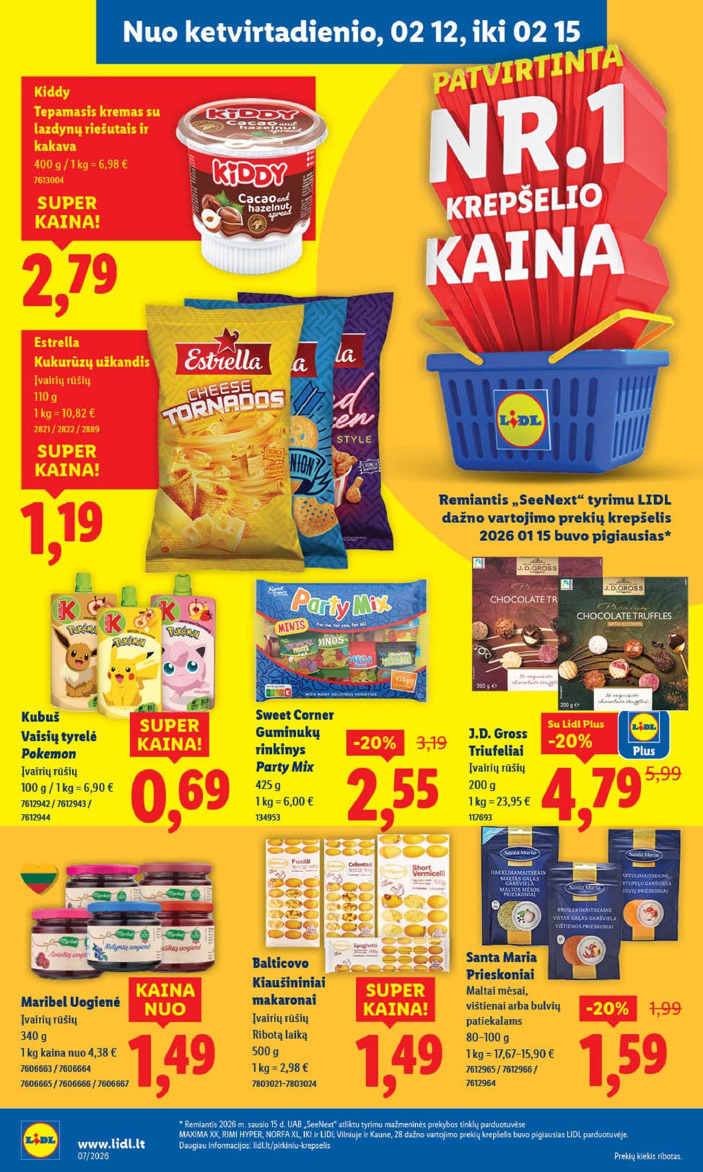 Naujas LIDL akcijų ir nuolaidų leidinys Nr. 7 nuo 2026.02.09 iki 2026.02.15 - 32