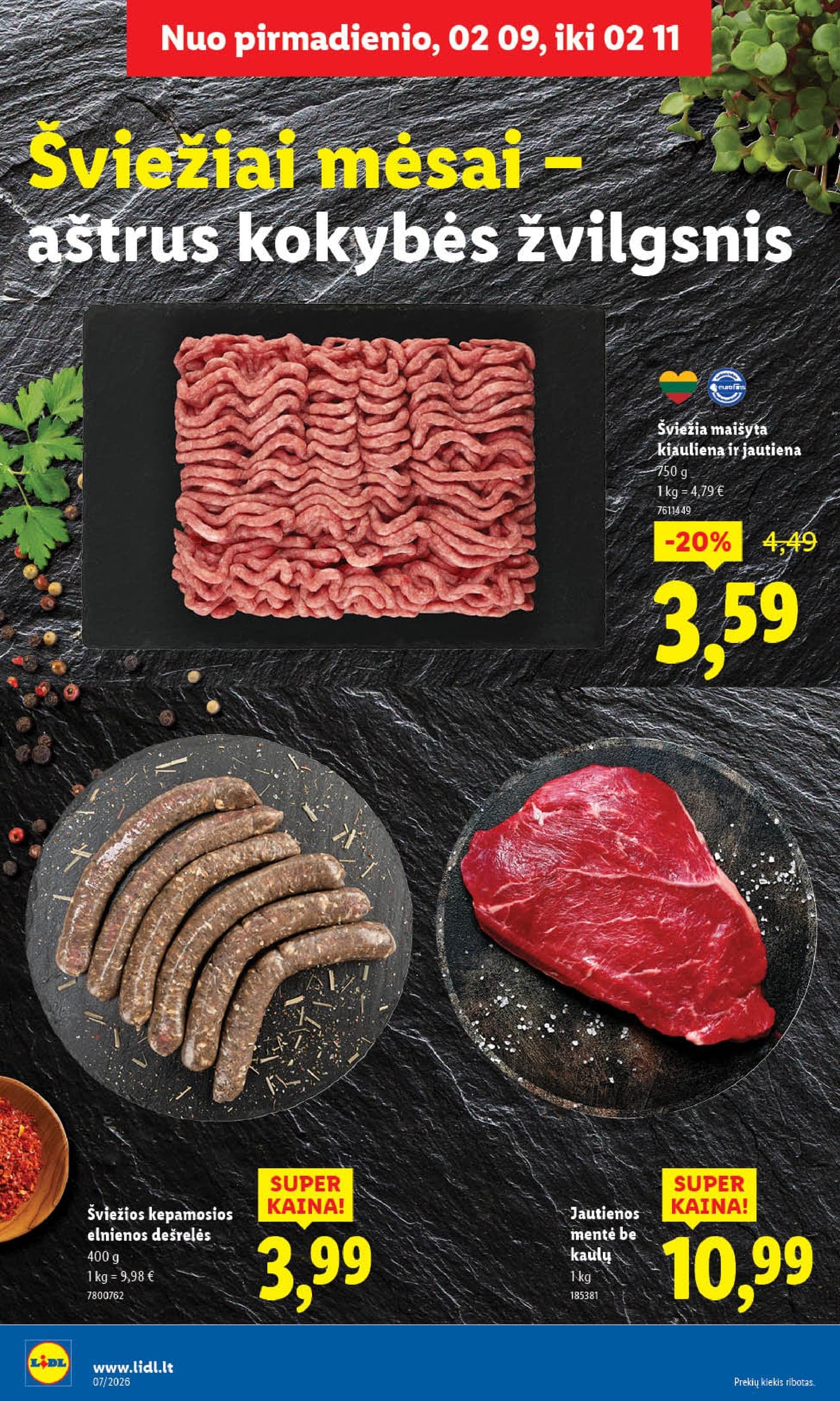 Naujas LIDL akcijų ir nuolaidų leidinys Nr. 7 nuo 2026.02.09 iki 2026.02.15 - 6