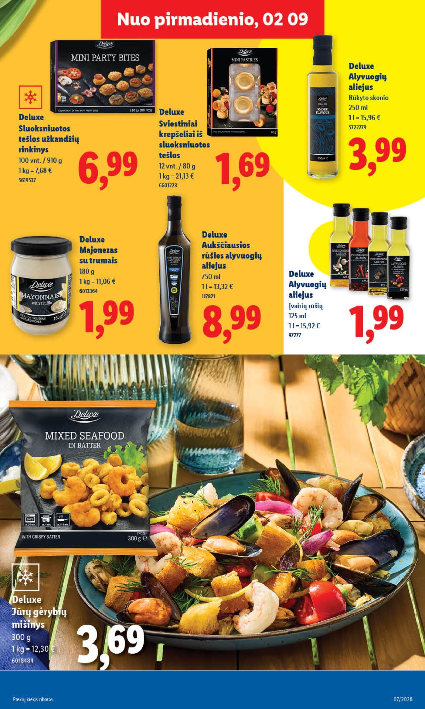 Naujas LIDL akcijų ir nuolaidų leidinys Nr. 7 nuo 2026.02.09 iki 2026.02.15 - 9