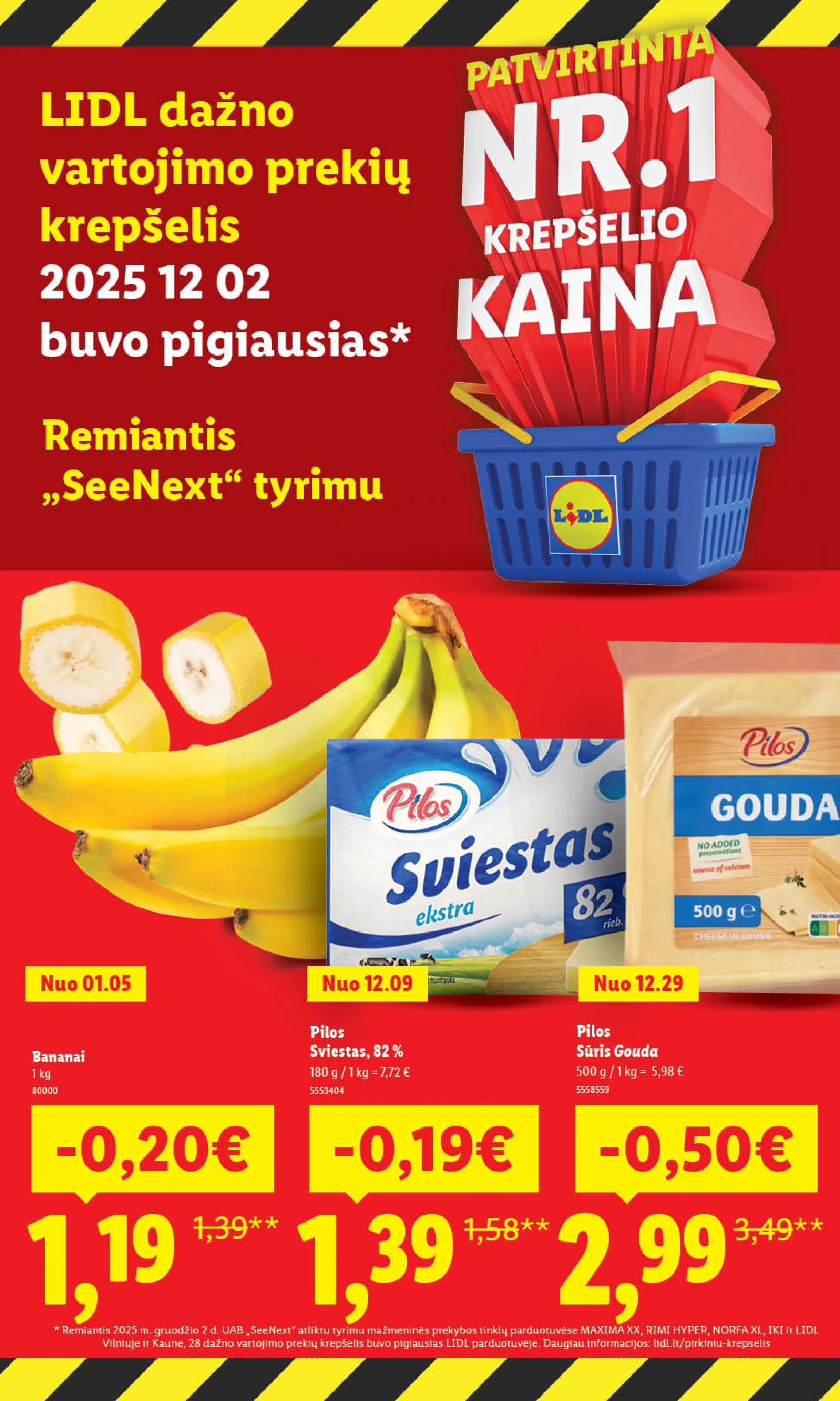 LIDL akcijų ir nuolaidų leidinys Nr. 3 nuo 2026.01.12 iki 2026.01.18 - 2