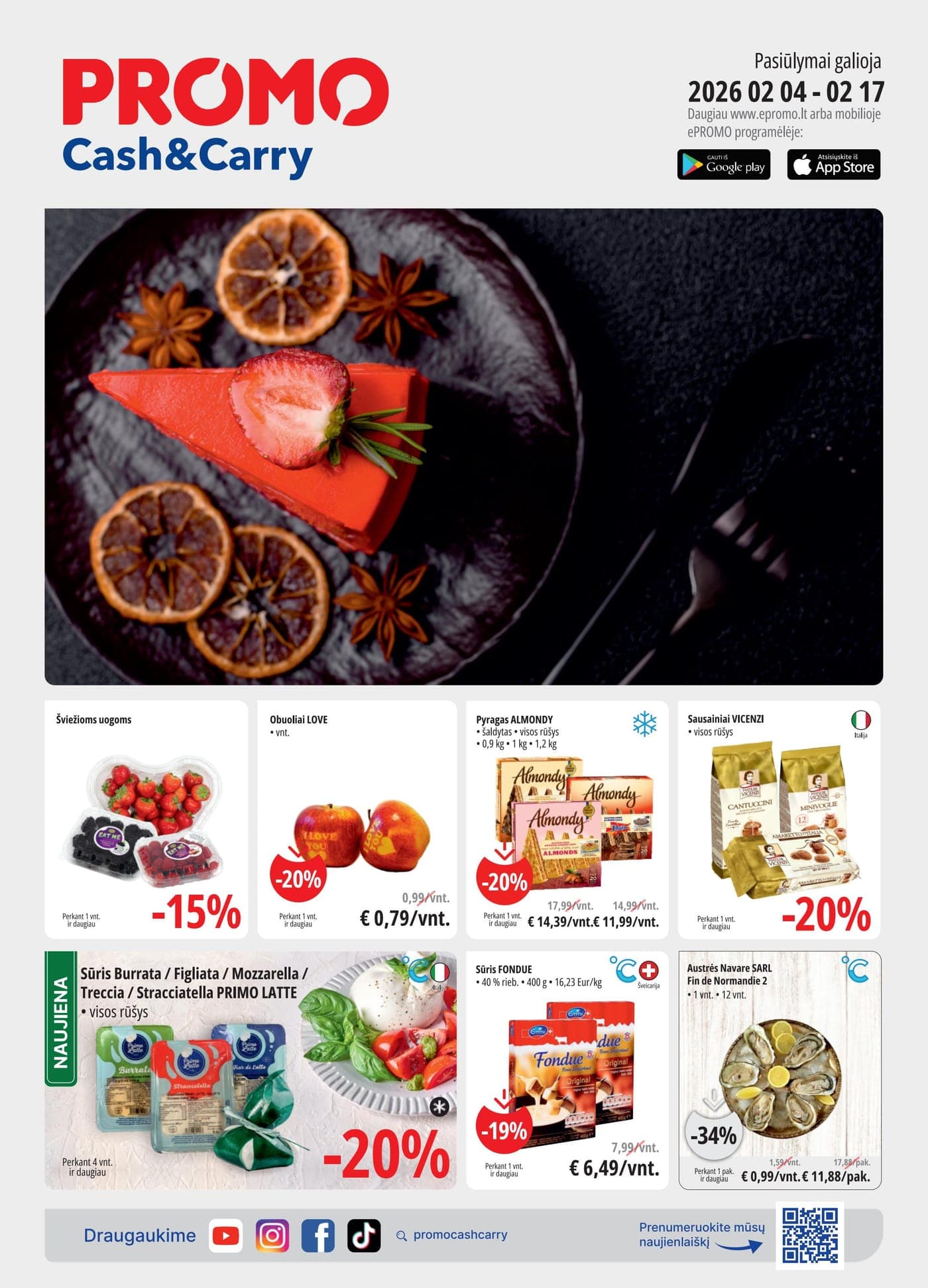 PROMO Cash&Carry akcijų ir nuolaidų leidinys nuo 2026.02.04 iki 2026.02.17 - 1